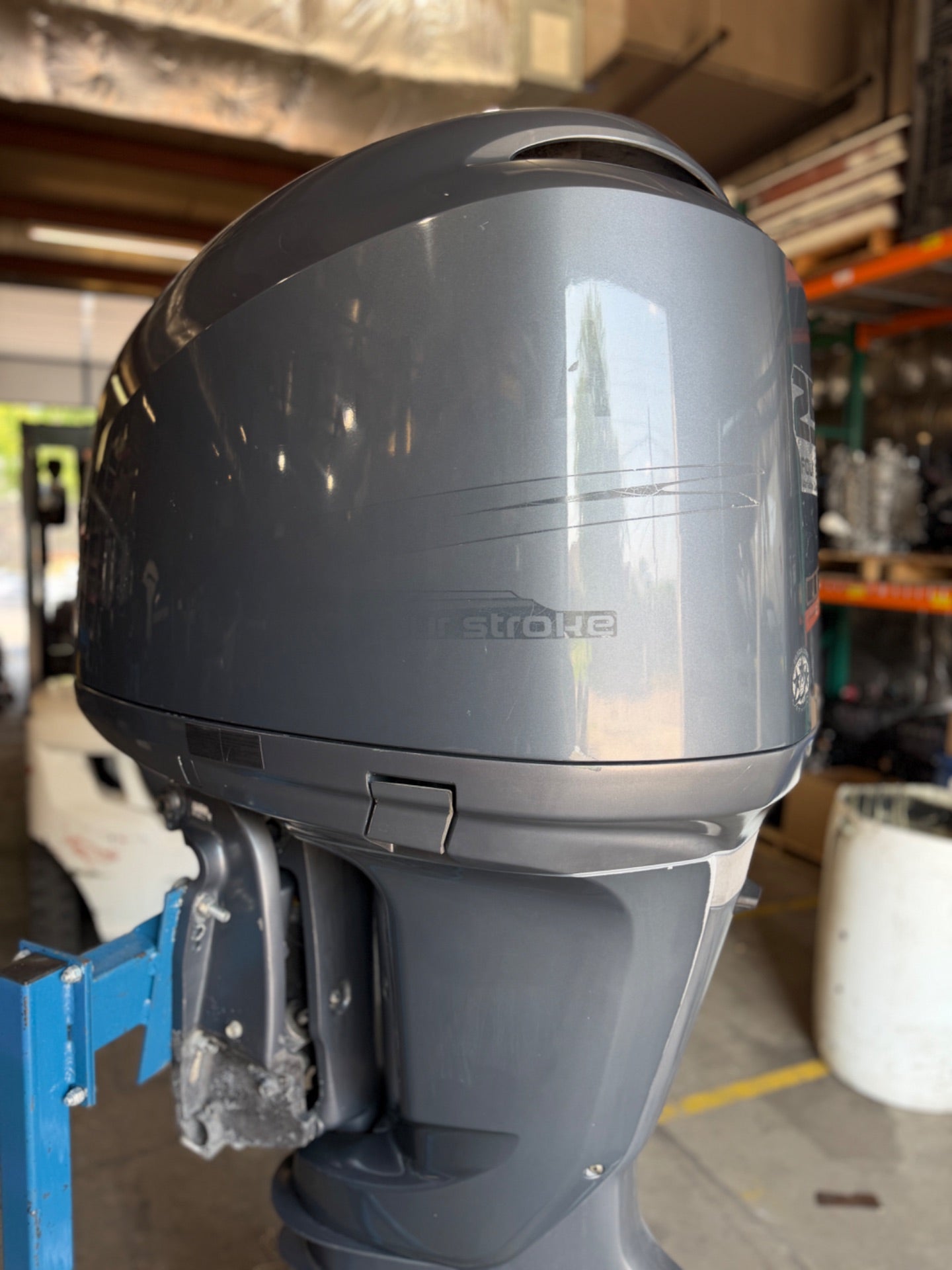 2007 Yamaha F250 250HP 4 Stroke Outboard Engine W/ 25" Shaft