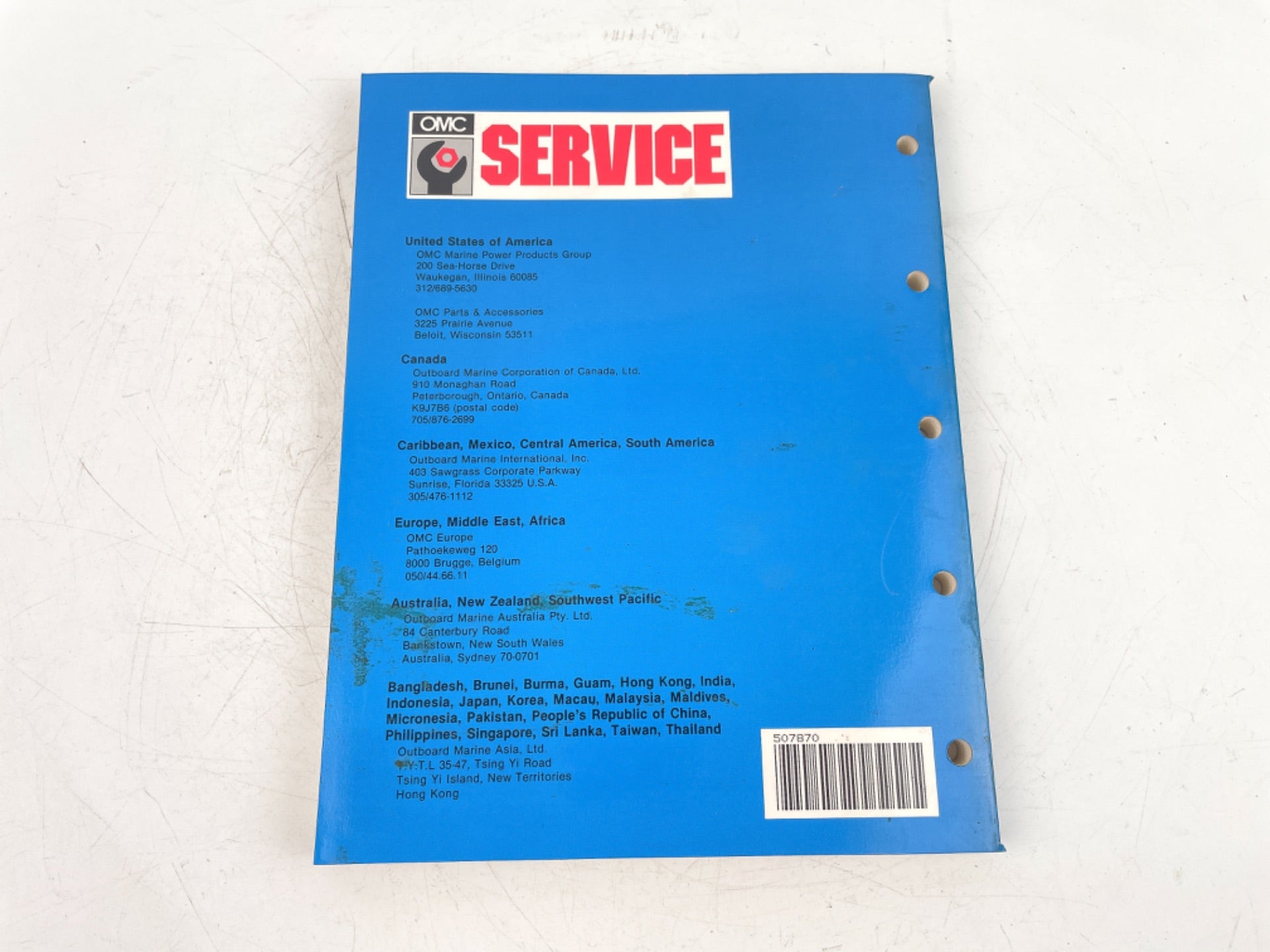 1990 OMC Johnson Evinrude Colt/Junior Thru 8 Models Service Manual 507870