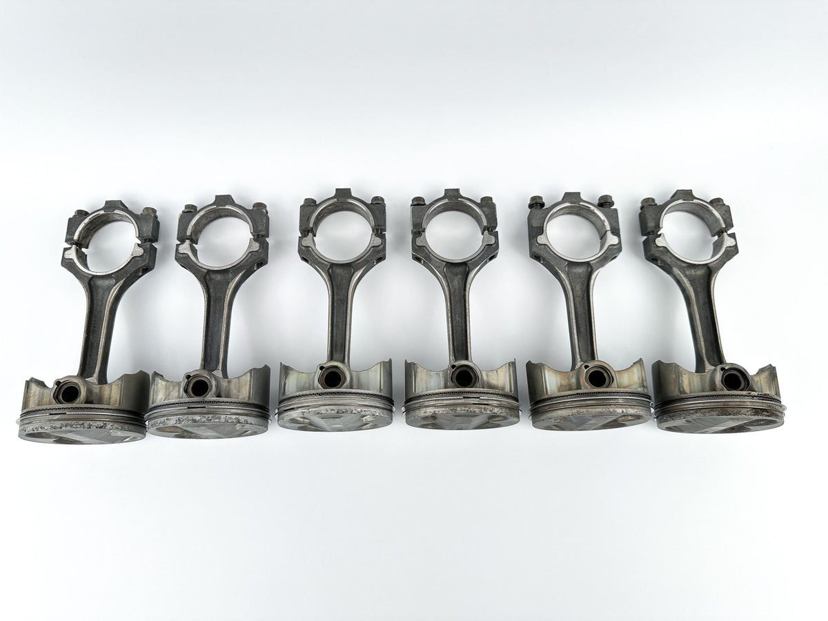 2003 Yamaha 225 HP 4 Stroke Outboard Piston & Connecting Rod Set 69J-11631-00-B0 OEM