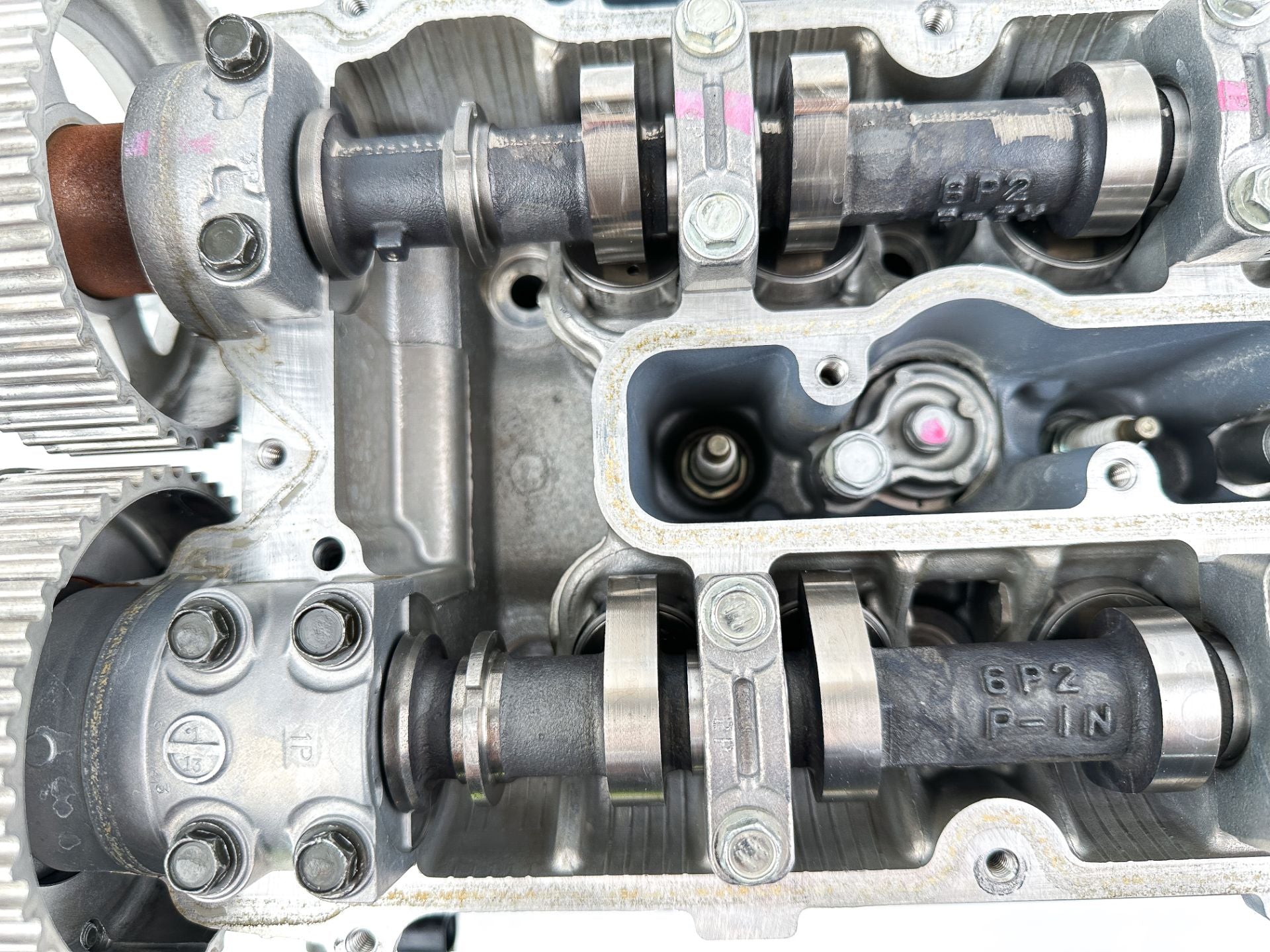 2005 Yamaha 250 HP 4 Stroke Outboard Port Cylinder Head 6P2-W009C-00-1S OEM