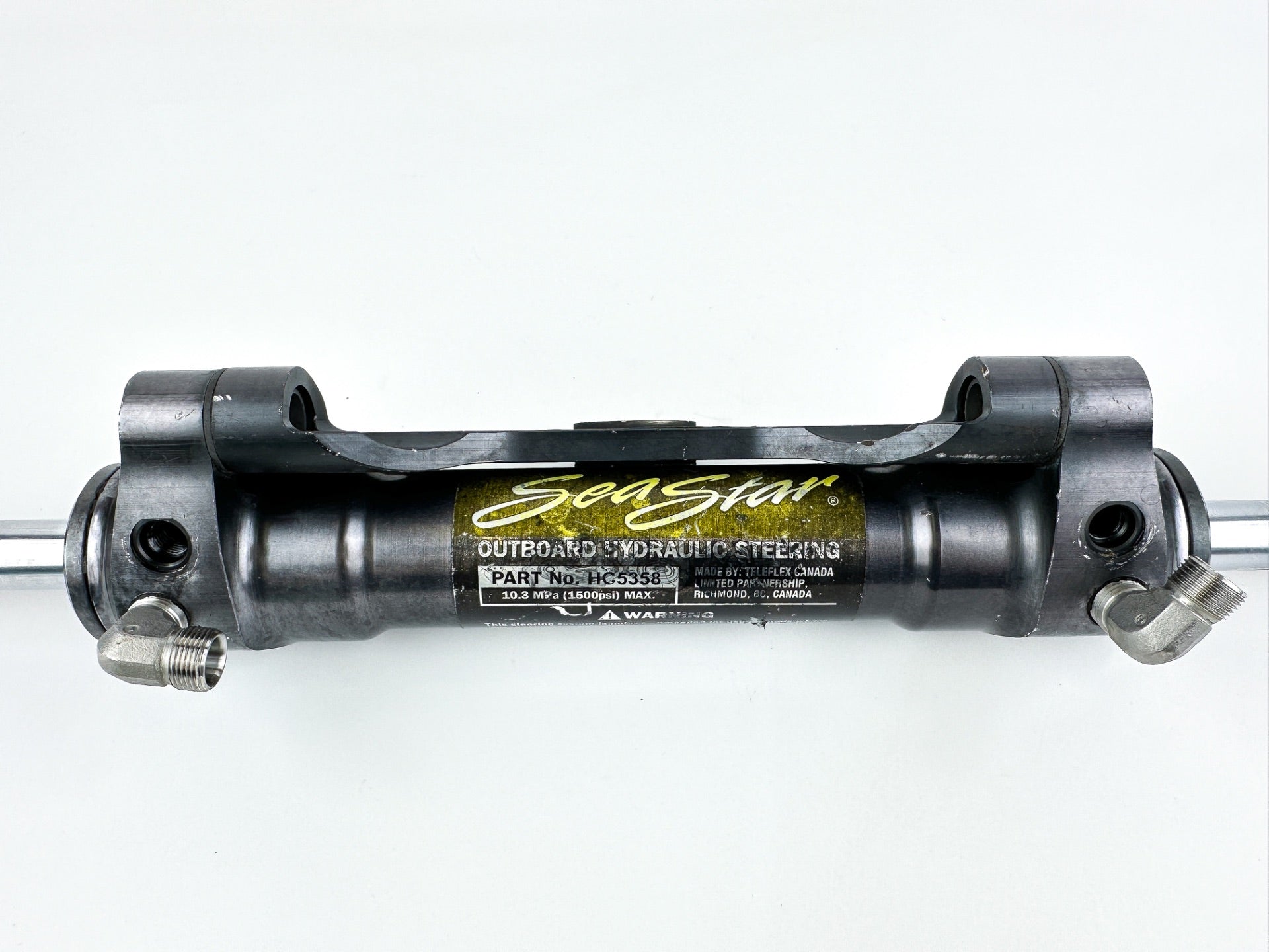 SeaStar HC5358-3 Outboard Hydraulic Steering Cylinder Front Mount Assembly