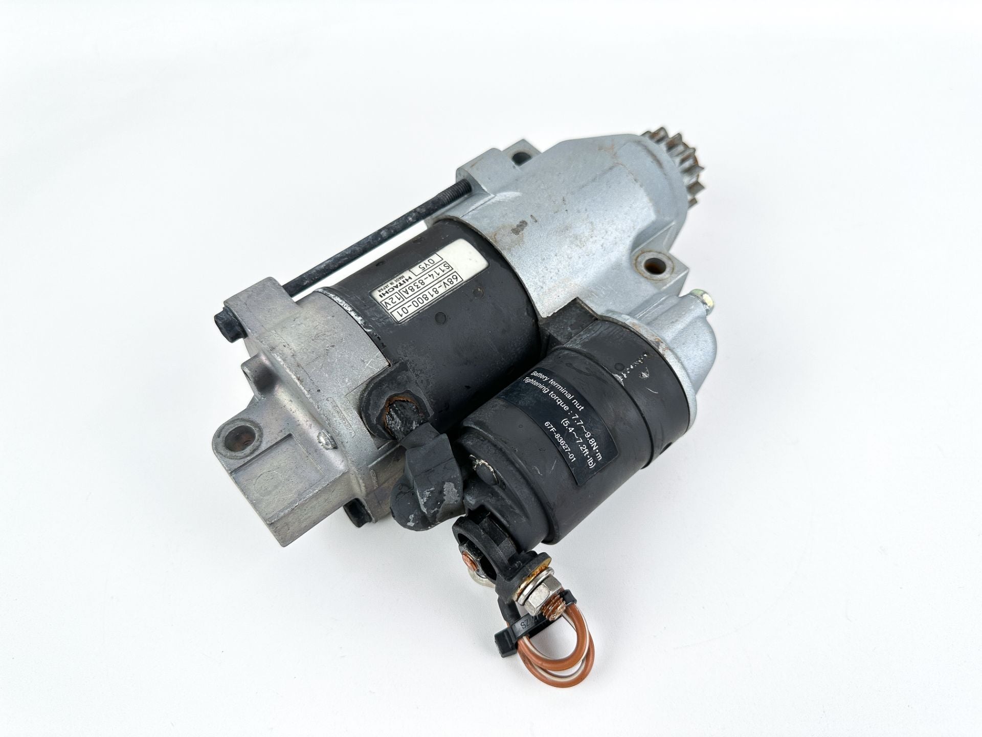 2001-2011 Yamaha 115HP 4 Stroke Outboard Starter Motor 68V-81800-01-00
