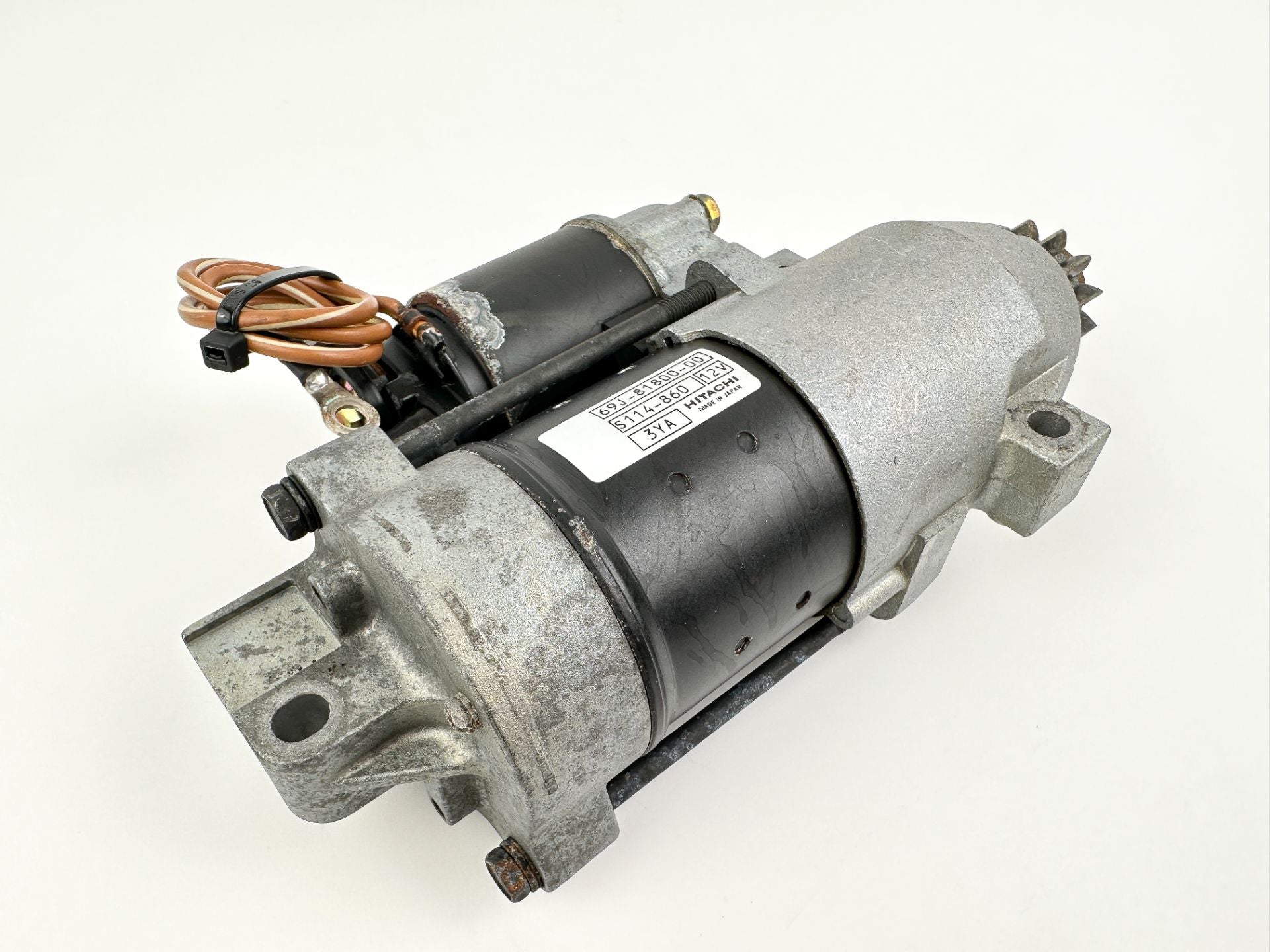 2004 Yamaha 225 HP 4 Stroke Outboard Starter Motor 69J-81800-00-00 OEM