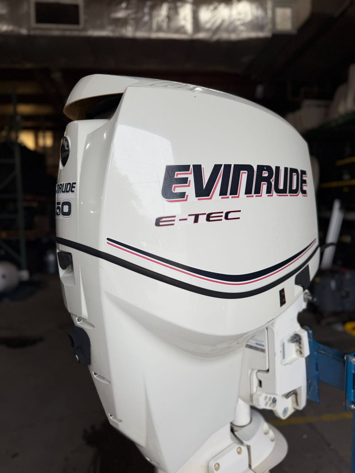 2010 Evinrude 150HP Etec 2 Stroke Outboard Engine 25" Shaft 490 Hours