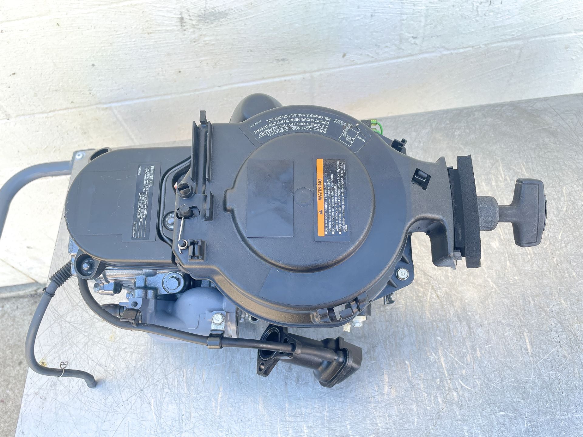 2001 Yamaha 6 HP 4 Stroke Outboard Powerhead 68T-W009B-00-4D OEM