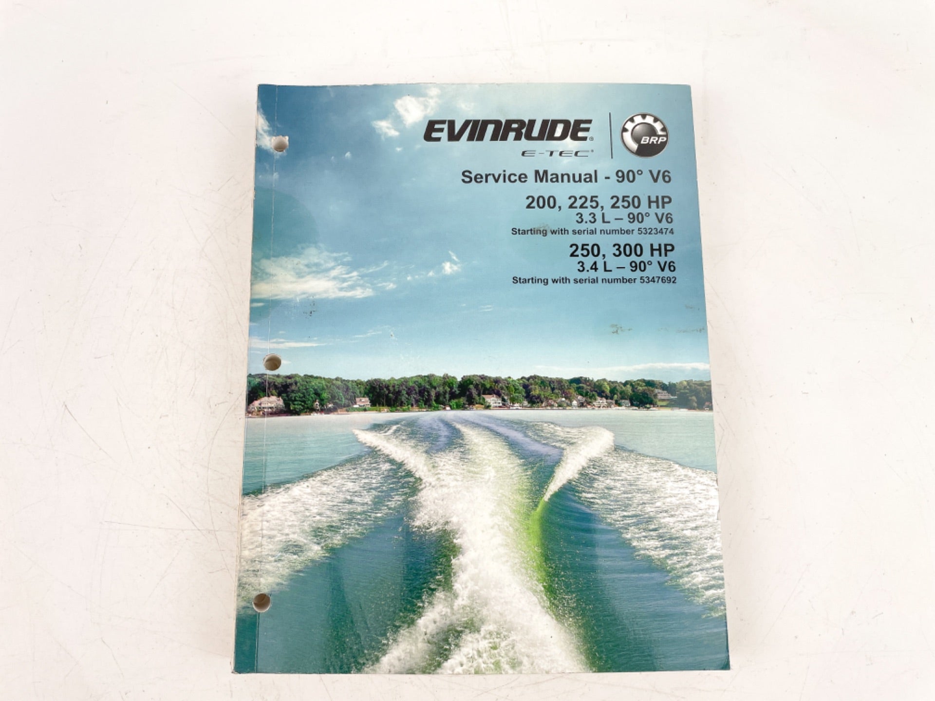 OMC Evinrude Outboard Etec Service Manual 200 - 250 3.3L 250 - 300 3.4L 5009011