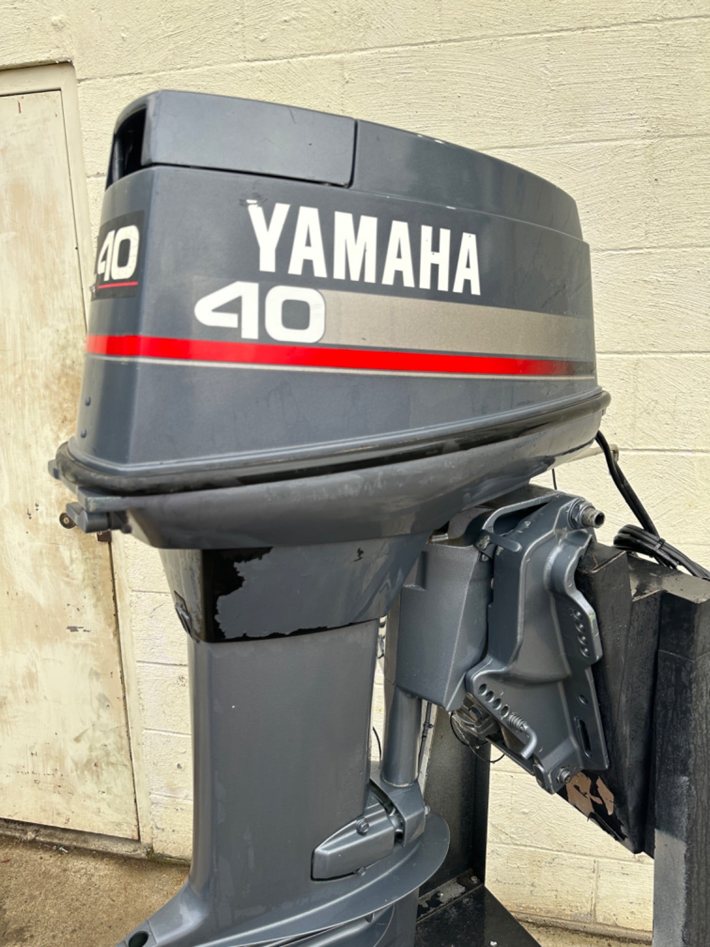 2001 Yamaha 40 HP 2 Stroke Outboard Outboard Engine Complete OEM