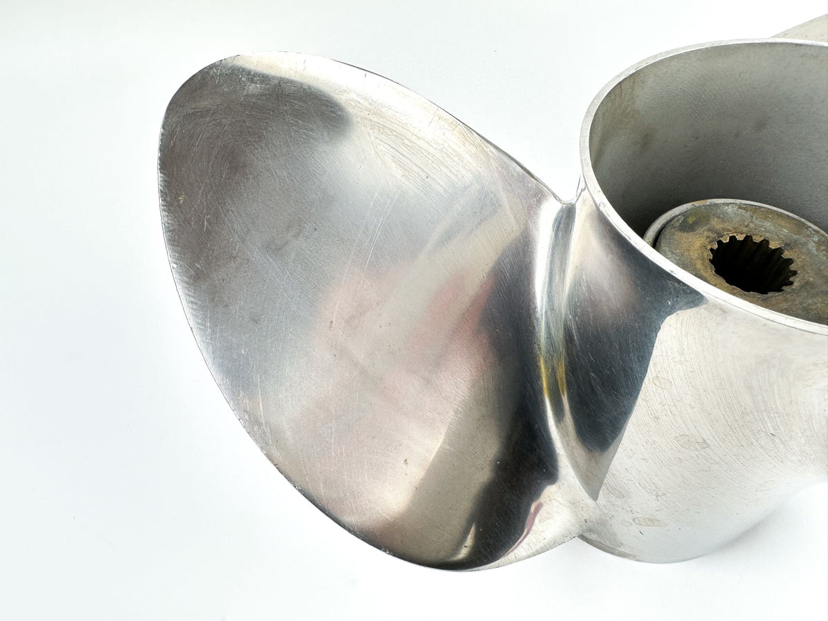 Suzuki Outboard Stainless Steel Propeller Prop 3 x 16 x 21.5 Left Hand