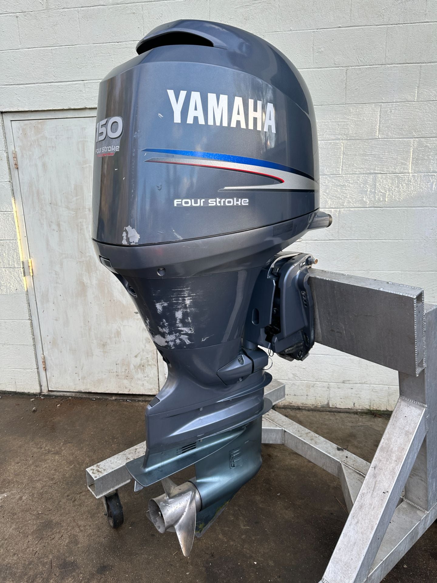 2008 Yamaha 150 HP 4 Stroke Outboard Outboard Engine Complete OEM