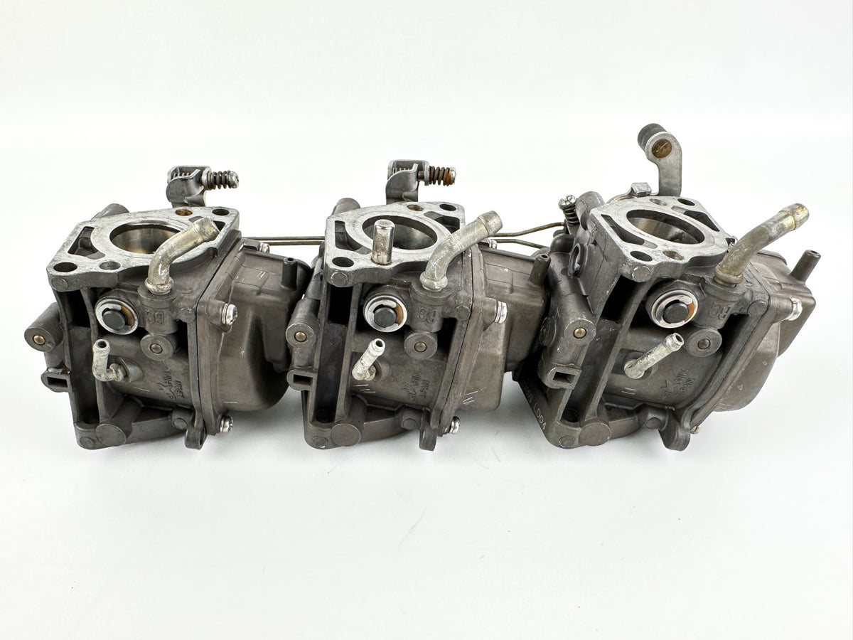 16100-ZW3-D23ZA Honda 97-03 4 Stroke Outboard Carburetor Set 1 2 3 40HP