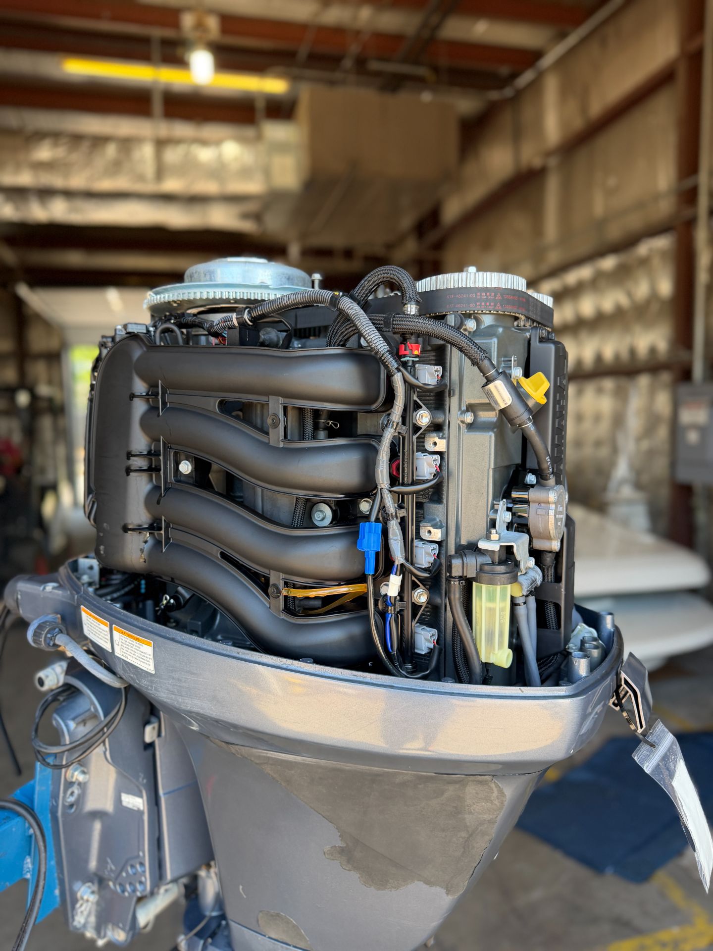 2015 Yamaha F90 90HP F90XA 4 Stroke Outboard Engine 25" - 218 Hours
