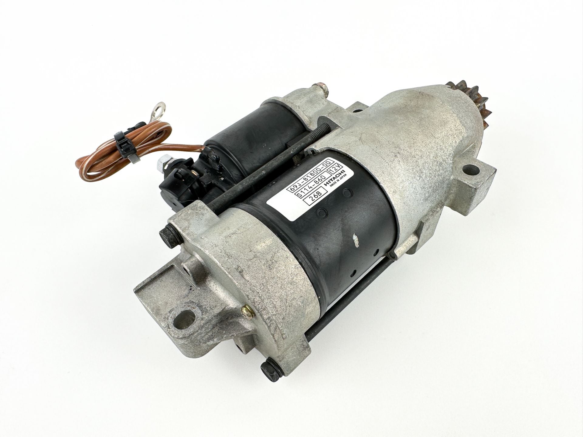 2003 Yamaha 225 HP 4 Stroke Outboard Starter Motor 69J-81800-00-00 OEM