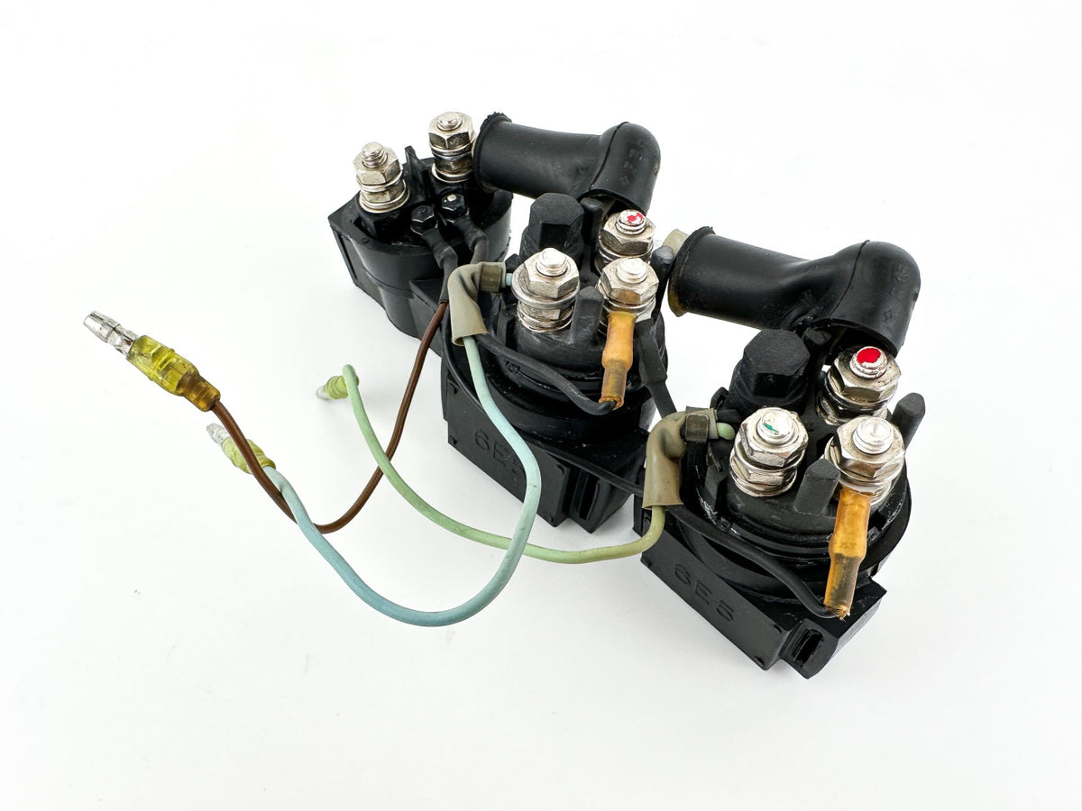 2001 Yamaha 80 HP 4 Stroke Outboard Trim Tilt Relay 6E5-8195B-01-00 OEM