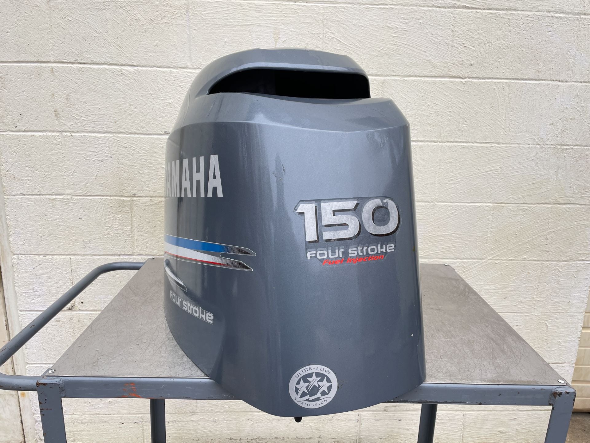 Yamaha F150 150HP 4 Stroke Outboard Top Cover Cowling Hood 2004-2011