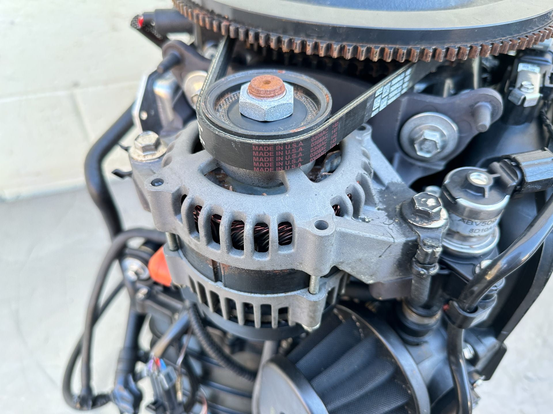 2008 Mercury 90HP 4 Stroke Outboard Powerhead Ready To Install 306 Hours