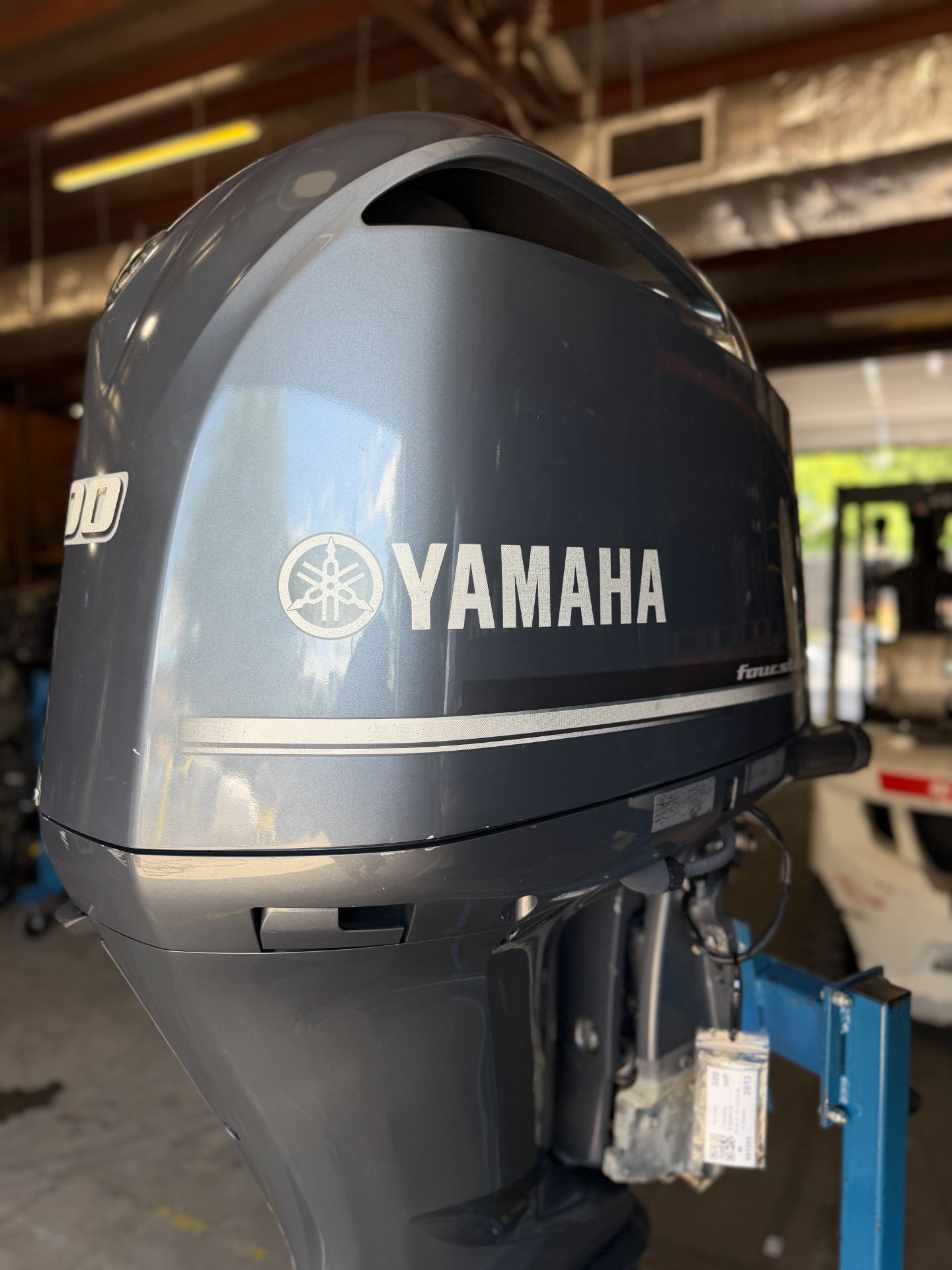 2013 Twin Yamaha F300 300HP 4 Stroke Outboard Engines W/ 25" Shaft 584 Hours