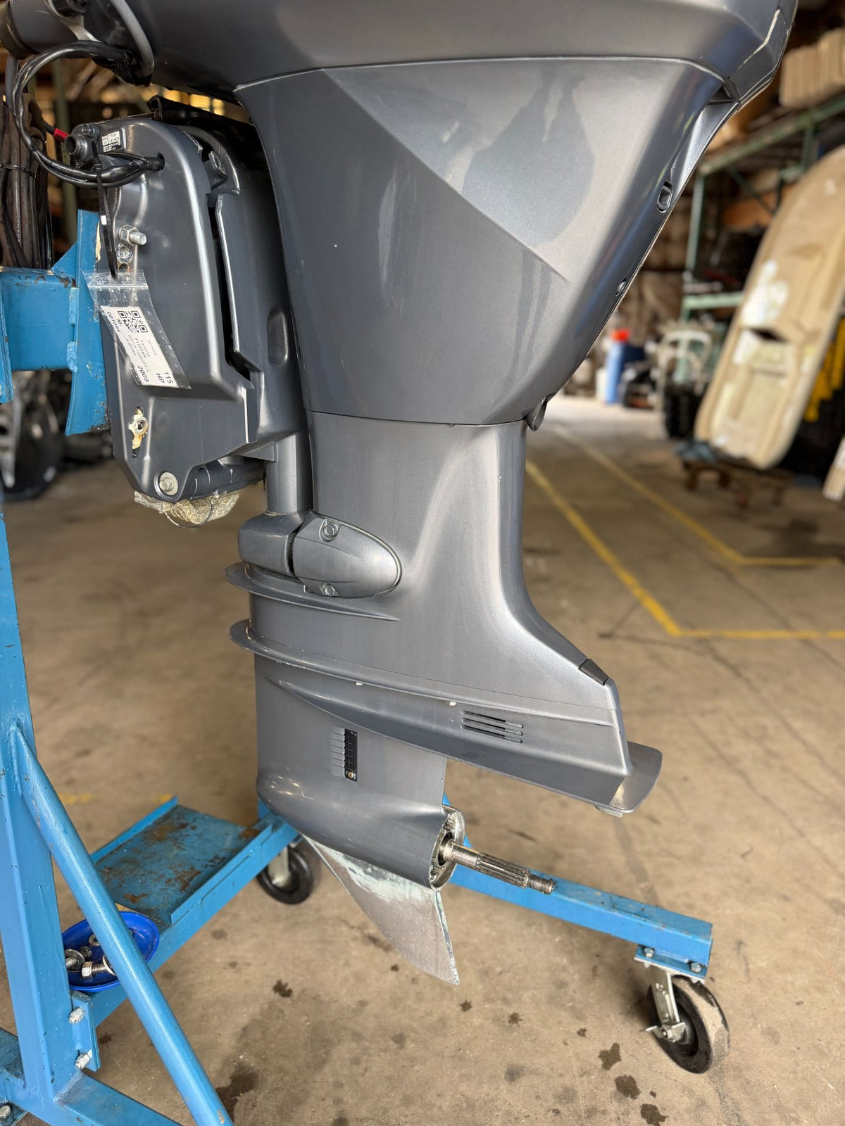 2008 Yamaha F115 115HP 4 Stroke Outboard W/ 25" Shaft 480 Hours
