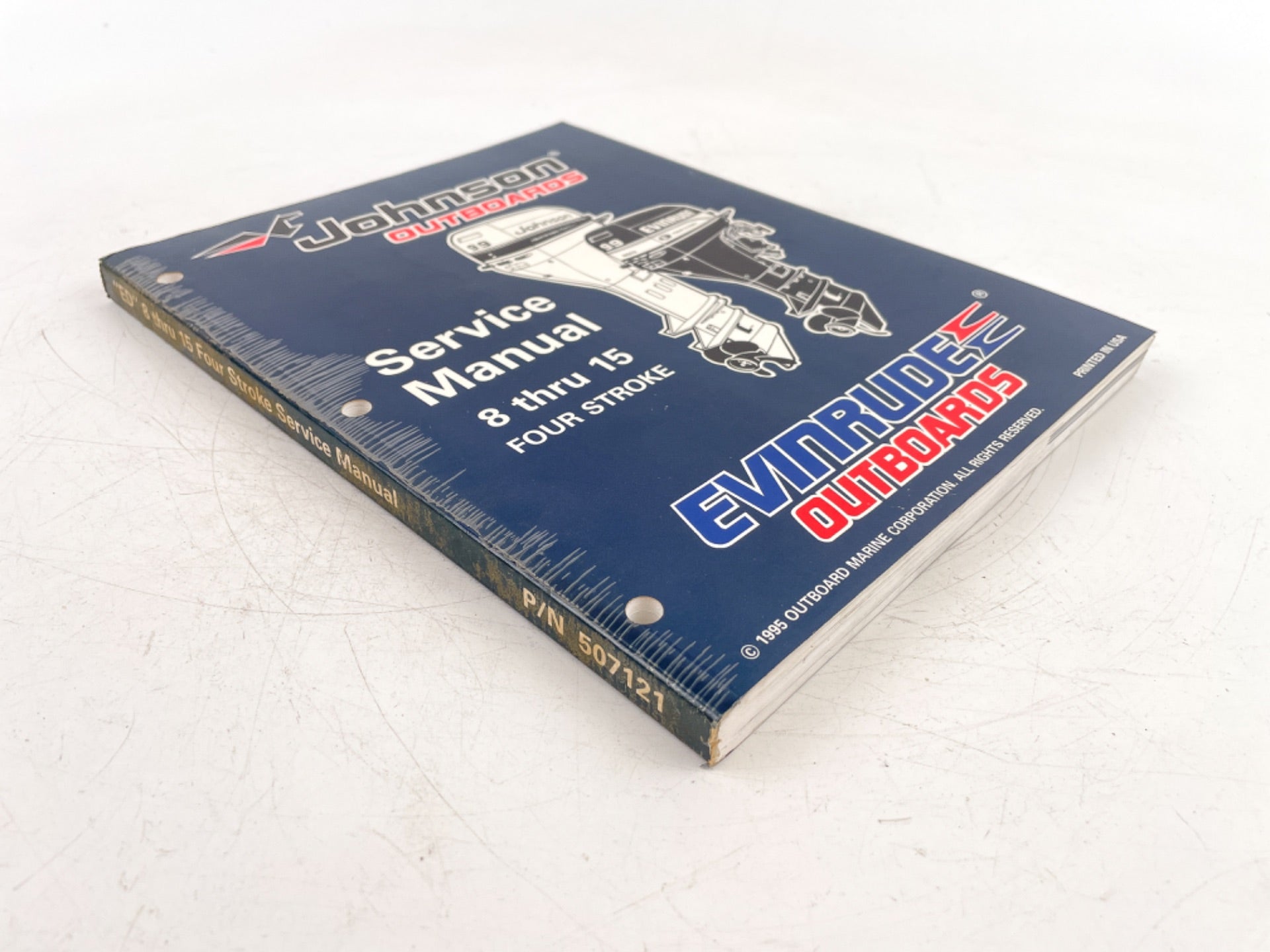 1995 Johnson Evinrude "ED" 8 thru 15 HP Four Stroke Service Manual 507121