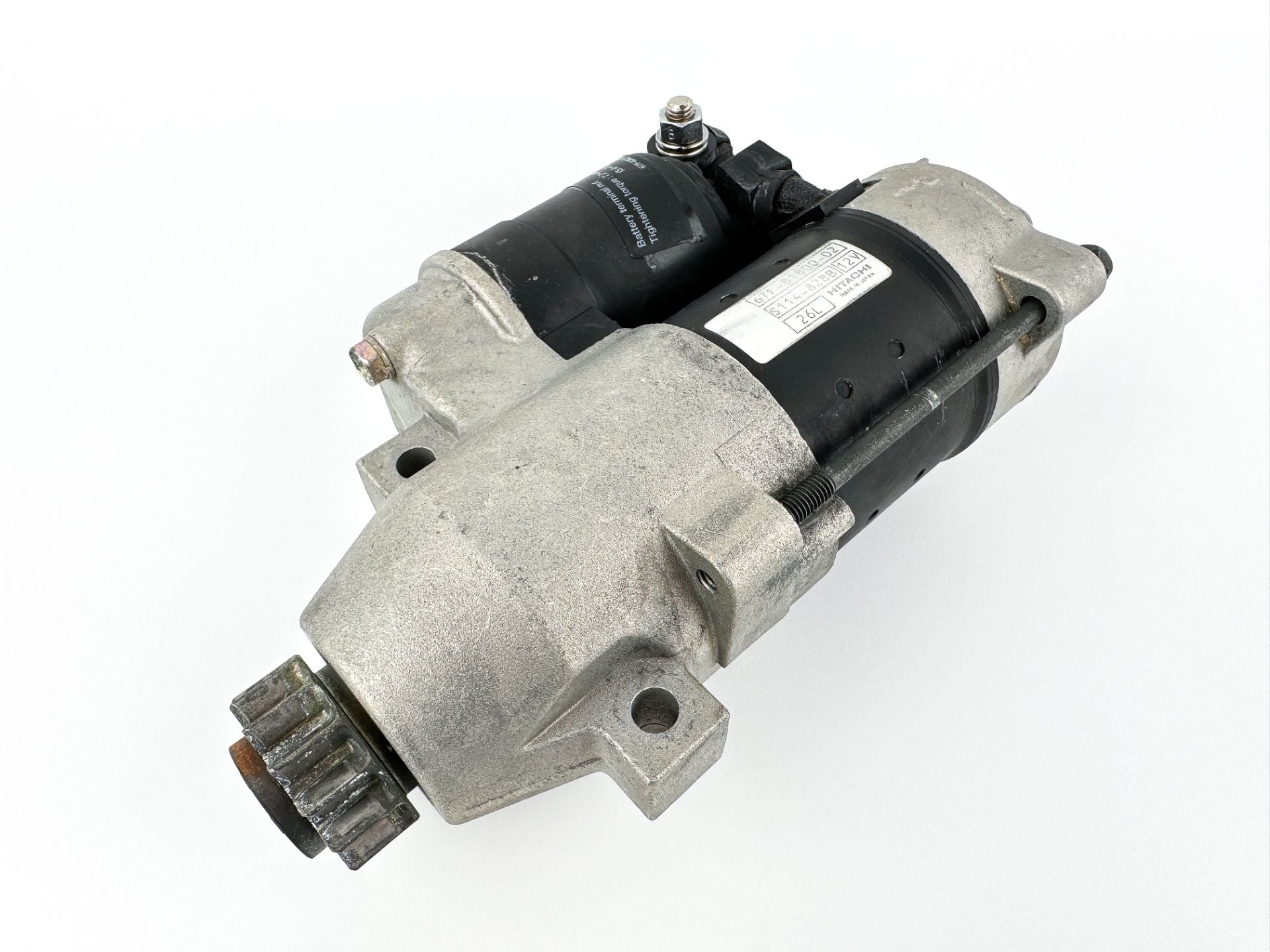 2003 Yamaha 80 HP 4 Stroke Outboard Starter Motor YAMAHA OEM
