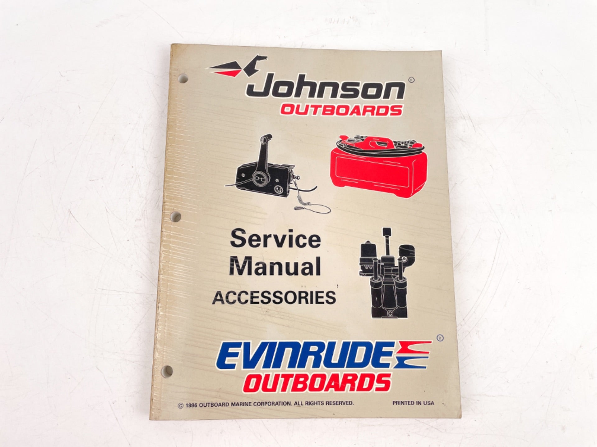 Evinrude Johnson Accessories Outboards Service Manual 507270