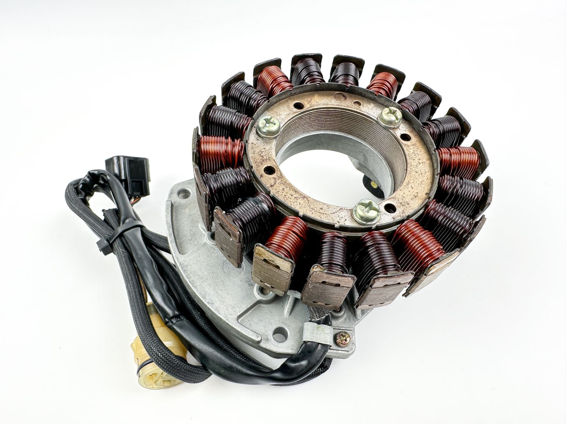 02-04 Yamaha 75 80 90 100 HP 4 Stroke Outboard Pulser Base Stator Assembly 67F-85560-01-00