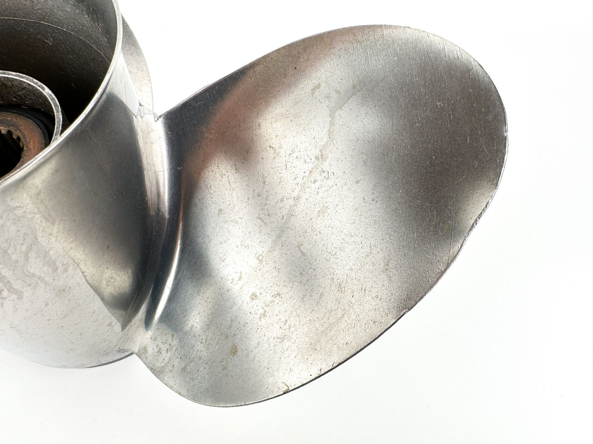 3 Blade Stainless Steel Propeller 14 1/4" X 18P Right Hand Standard