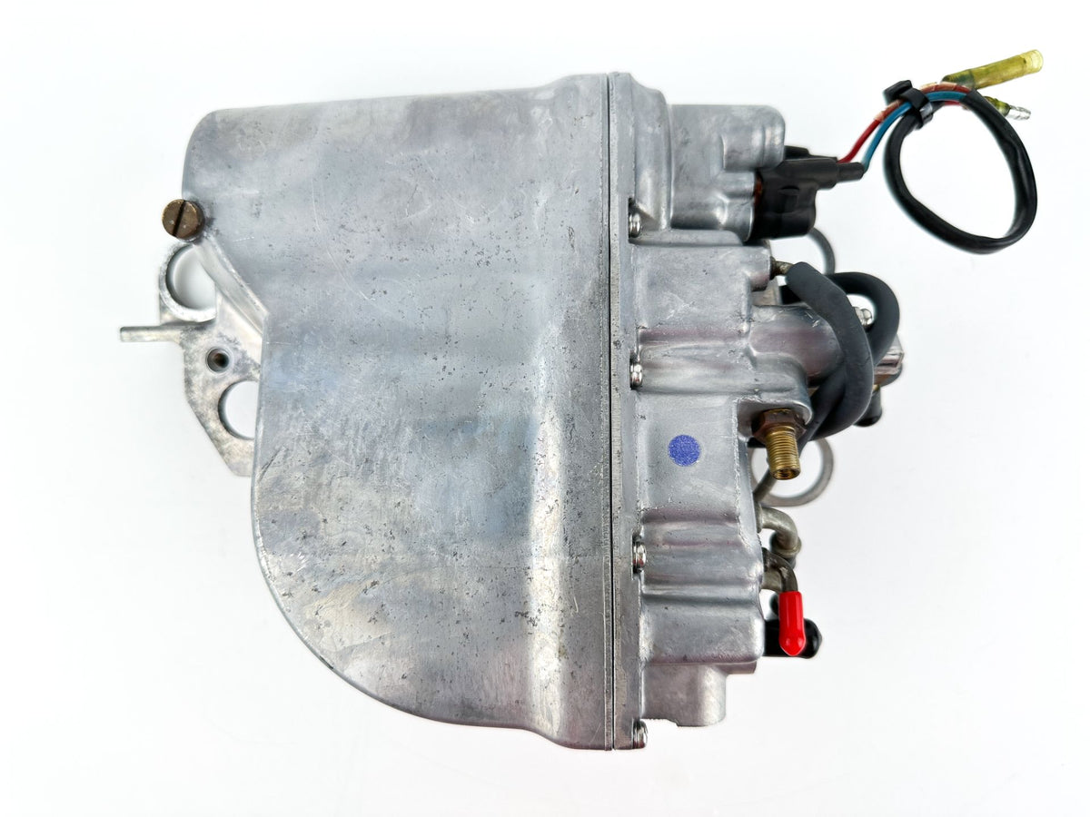 2004 Yamaha 150 HP 2 Stroke Outboard VST Float Chamber Assembly 68F-14182-01-00 OEM