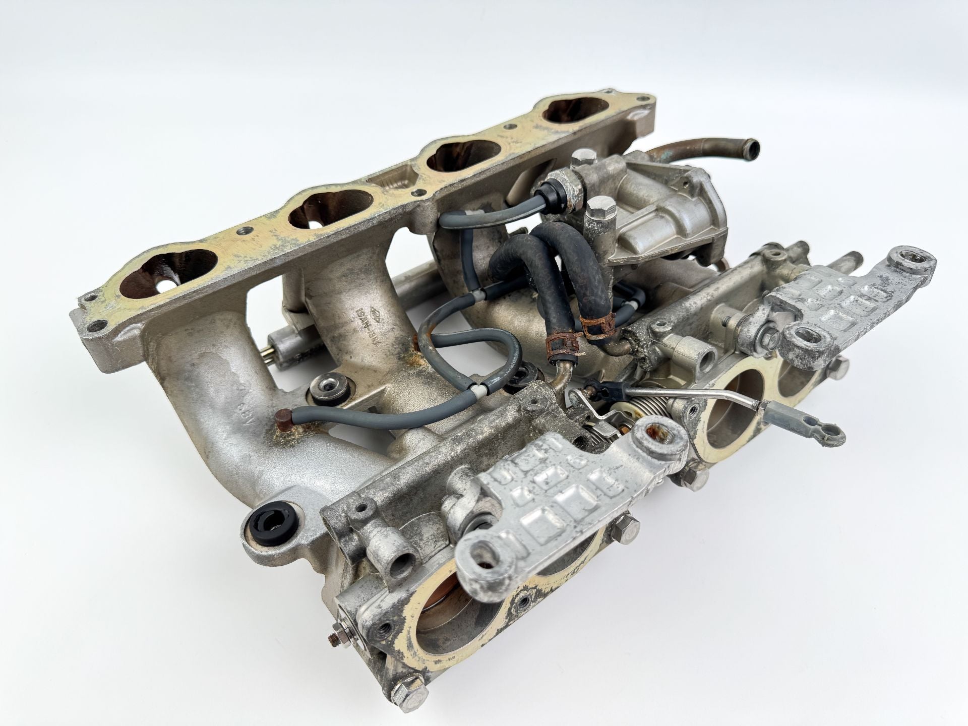 2003 Yamaha 115 HP 4 Stroke Outboard Intake Manifold & Throttle Body 68V-13751-01-00 OEM