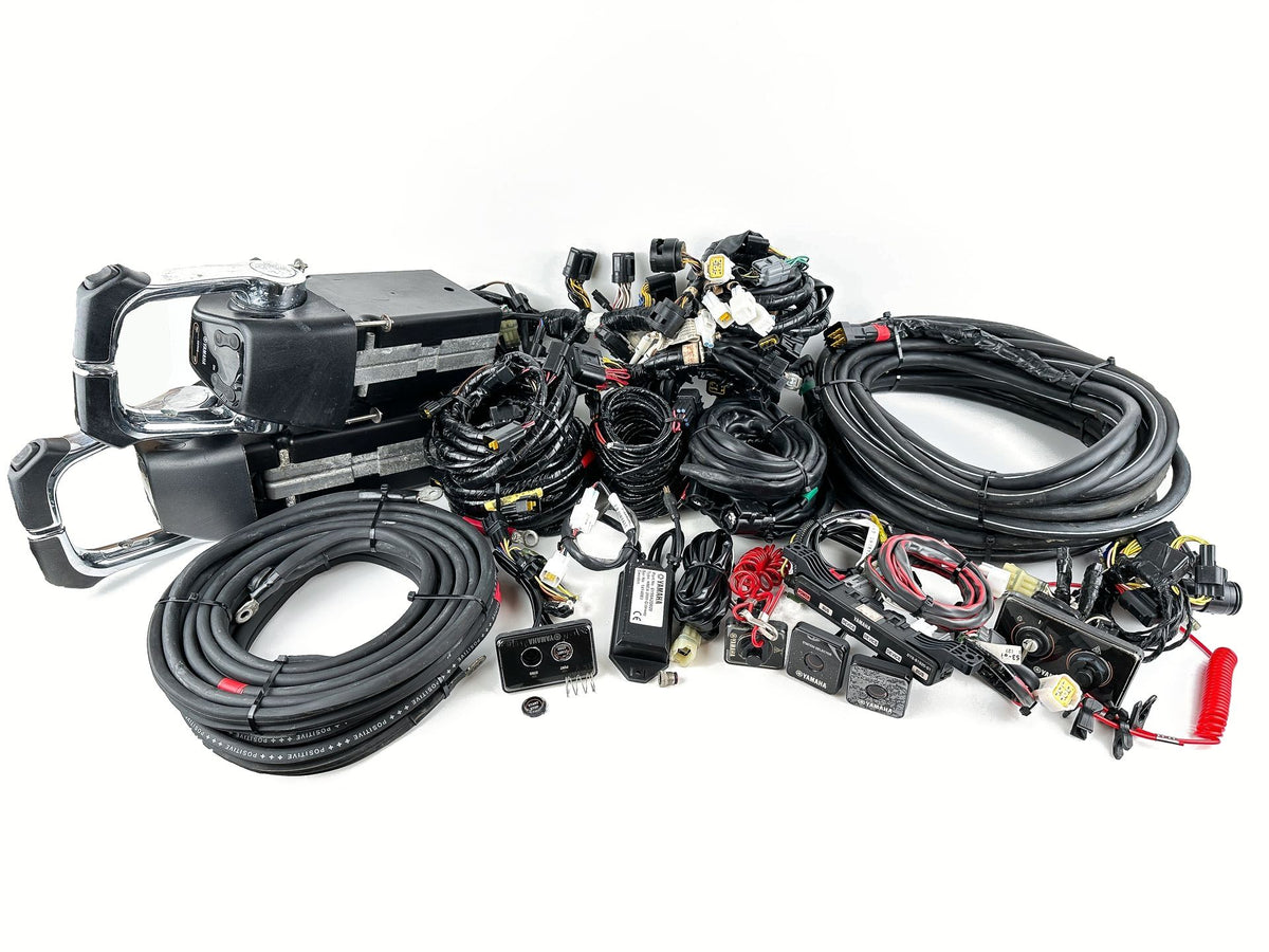 Yamaha Dual Engine DEC Binnacle Control Box Setup Twin Stations 6X6