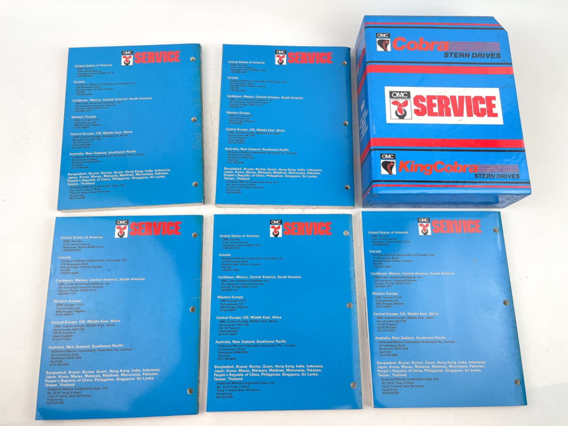 OMC King Cobra Service Manual Engine Vertical Drive EFI Fuel Systems 500592