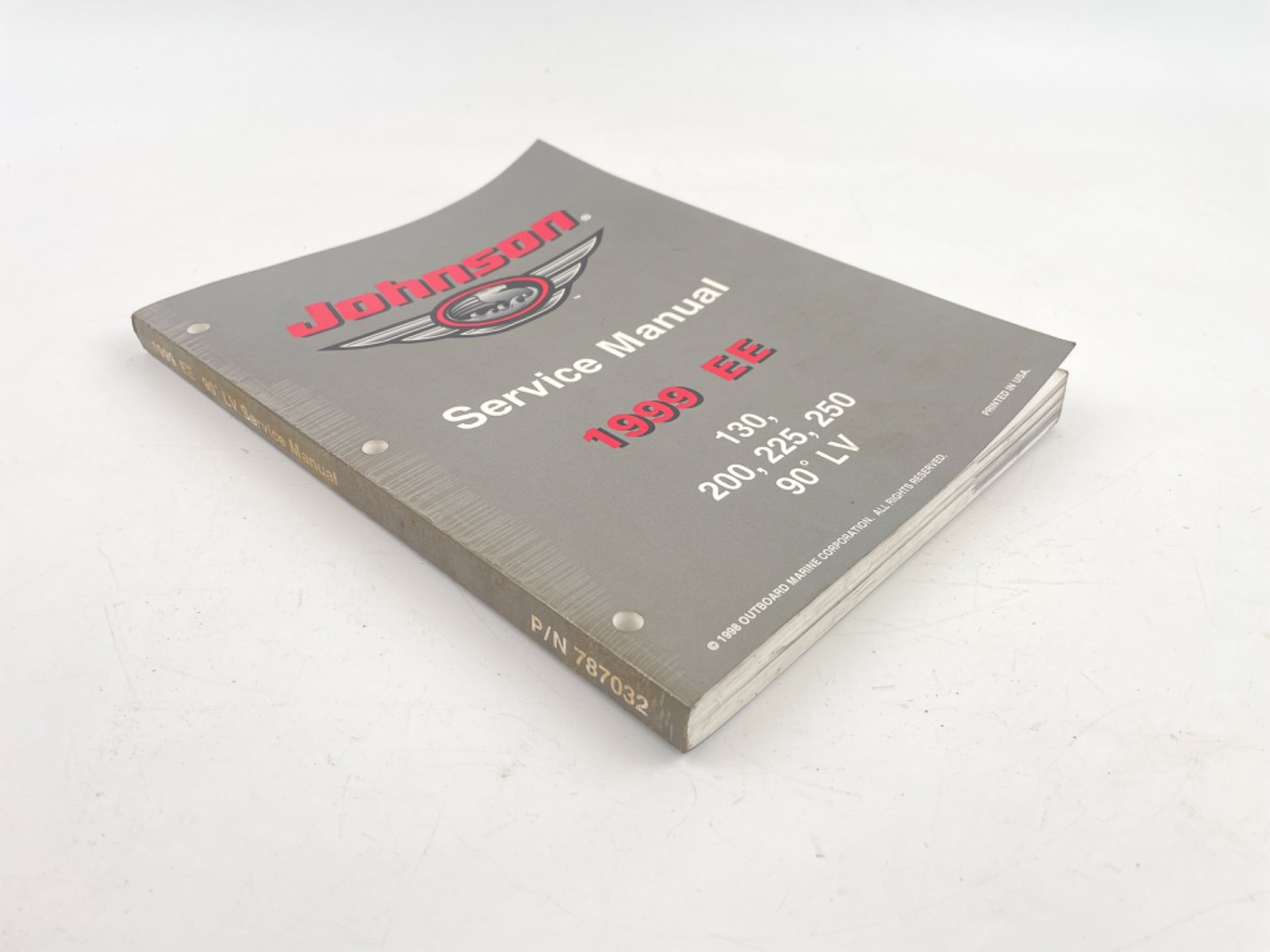 Johnson Outboard Service Repair Manual 1999 EE 130 200 225 250 90° LV 787032