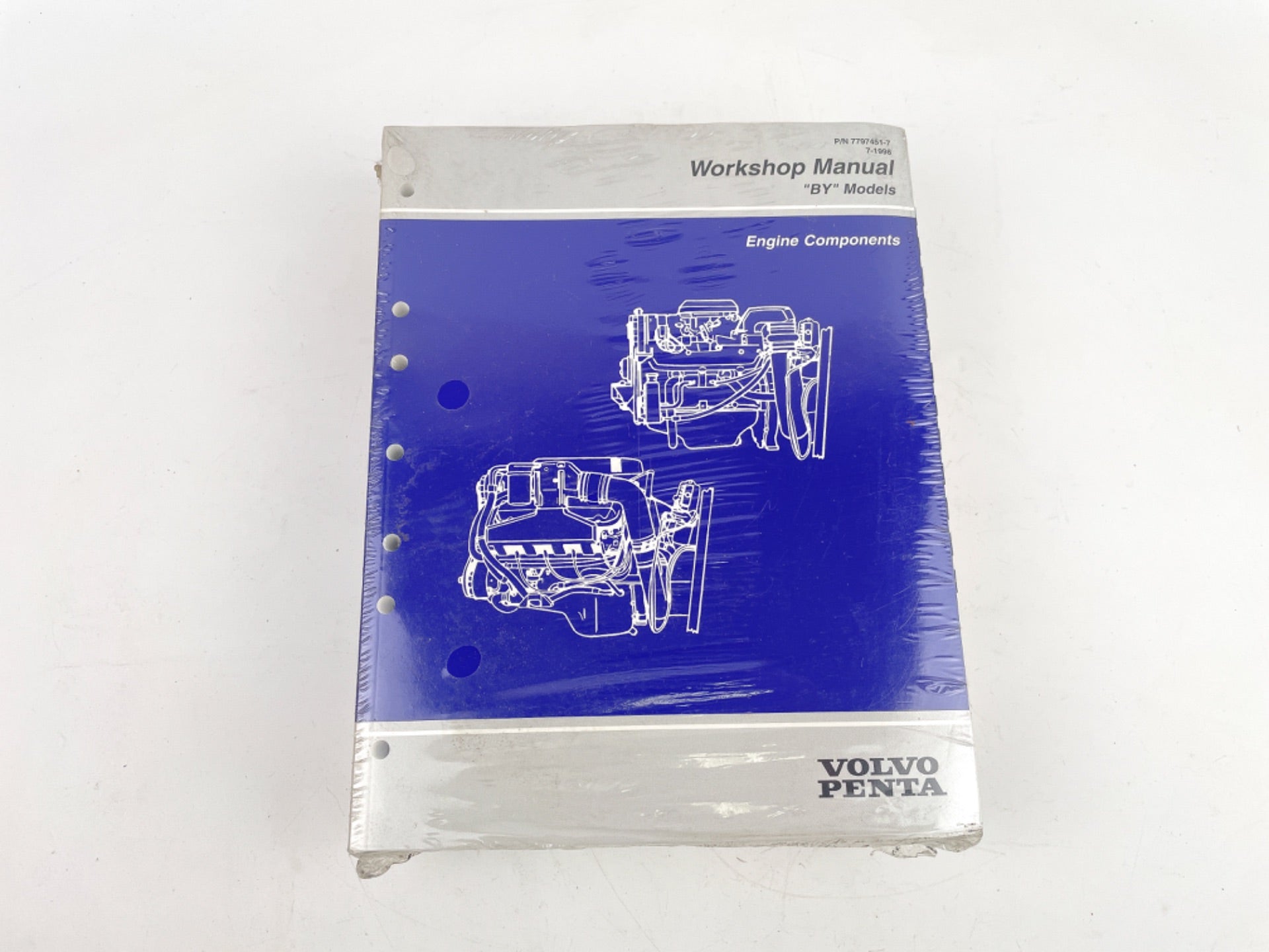 1998 Volvo Penta BY 3.0L 4.3L 5.0L, 5.7L, 7.4L, 8.2L Vertical Drive Shop Manual SET