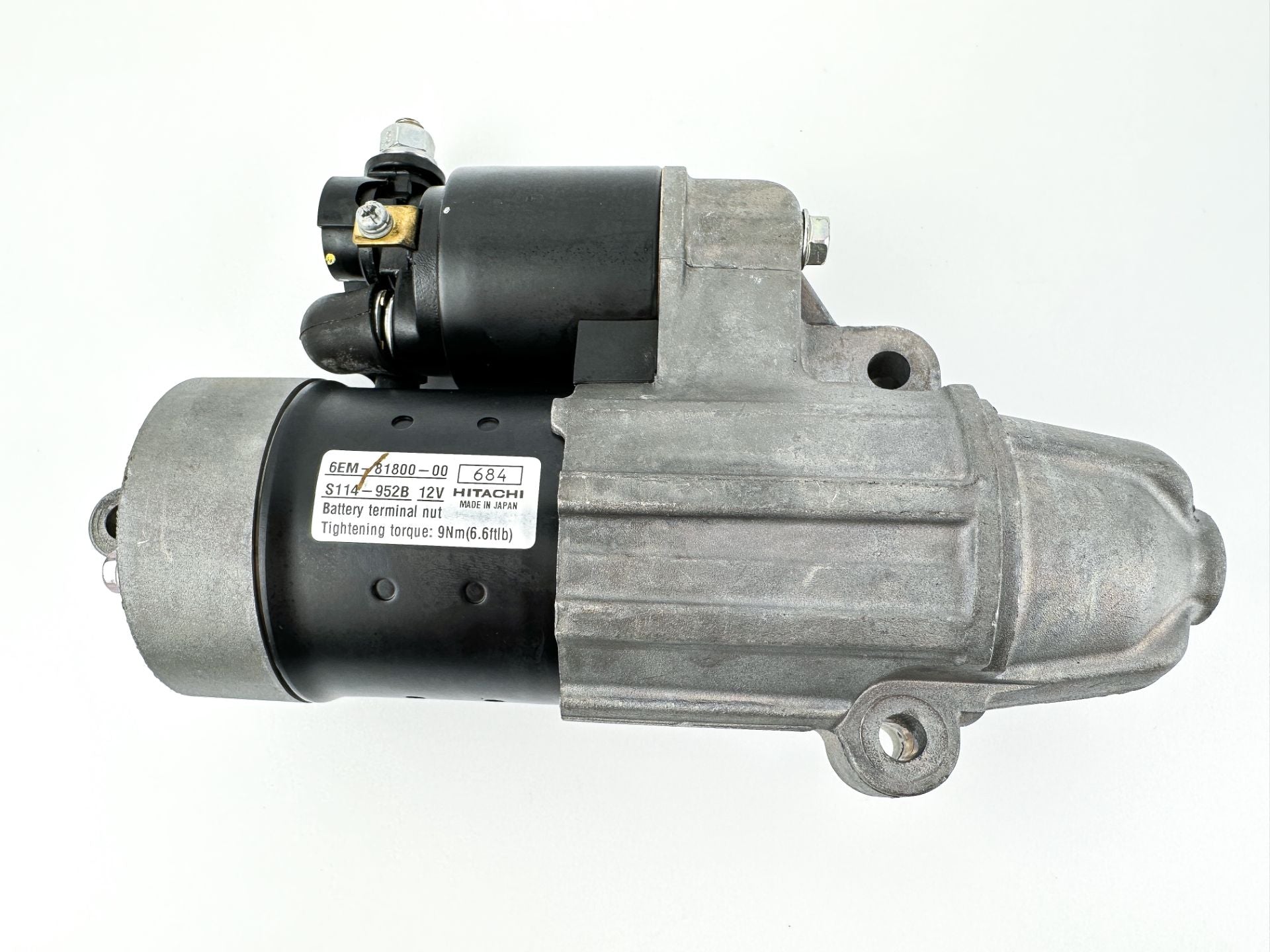 2016 Yamaha 115 HP 4 Stroke Outboard Starter Motor 6EM-81800-00-00 OEM