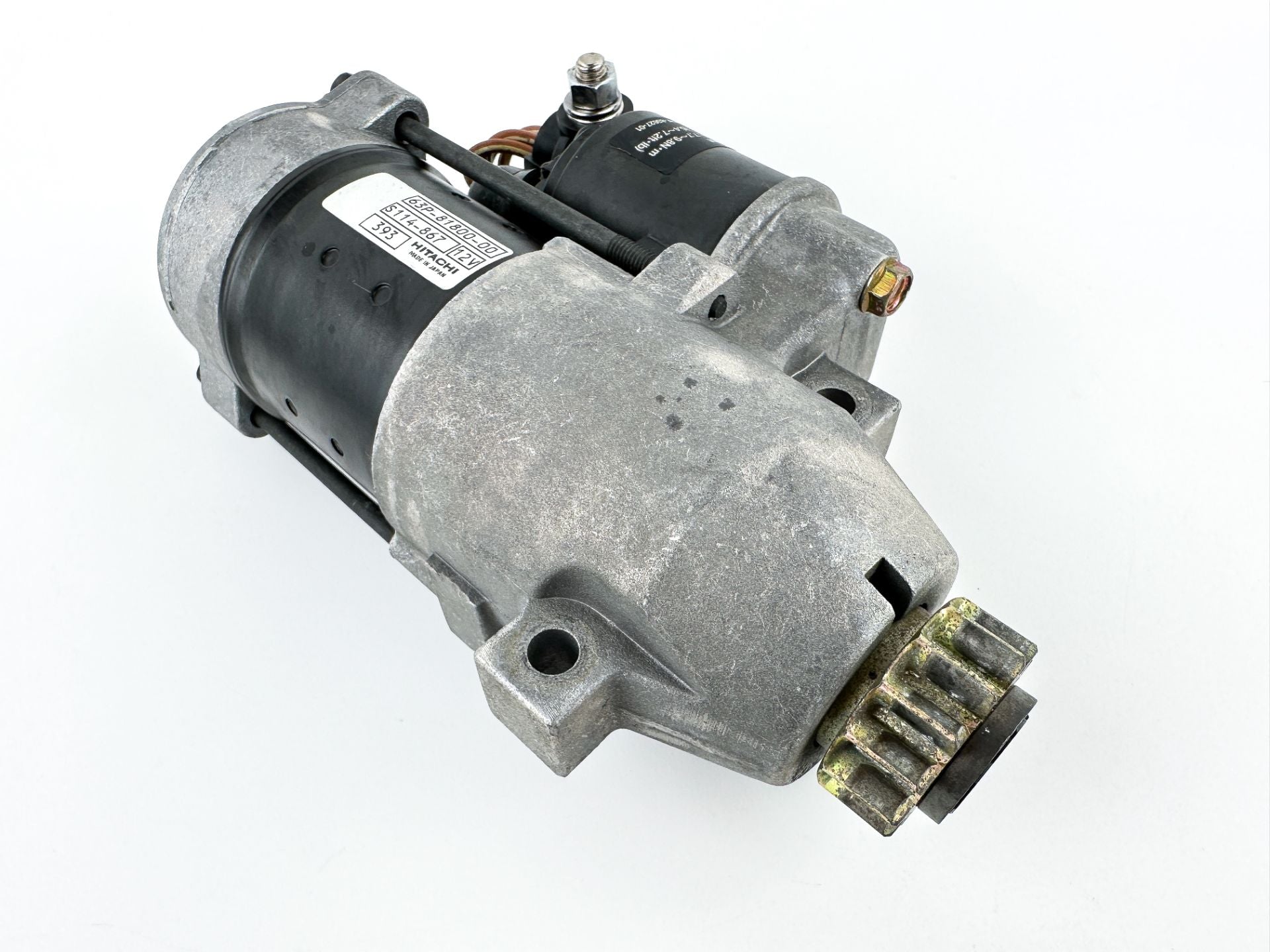 2004 Yamaha 150 HP 4 Stroke Outboard Starter Motor 63P-81800-00-00 OEM