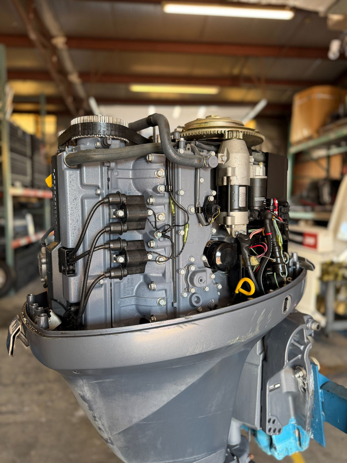 2003 Yamaha 75HP 4 Stroke Outboard Engine W/ 20" Shaft Carbureted