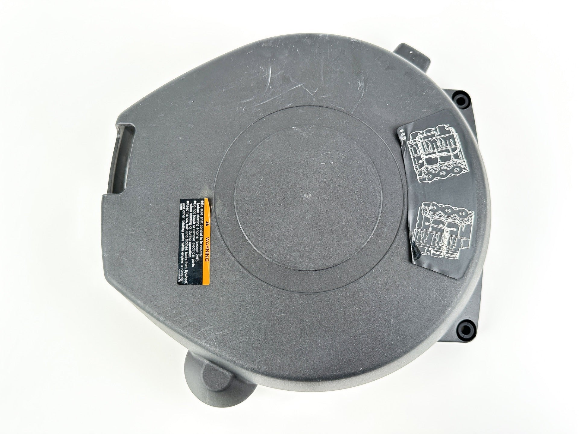 2005 Yamaha 150 HP 2 Stroke Outboard Flywheel Cover 64D-81337-01-00 OEM