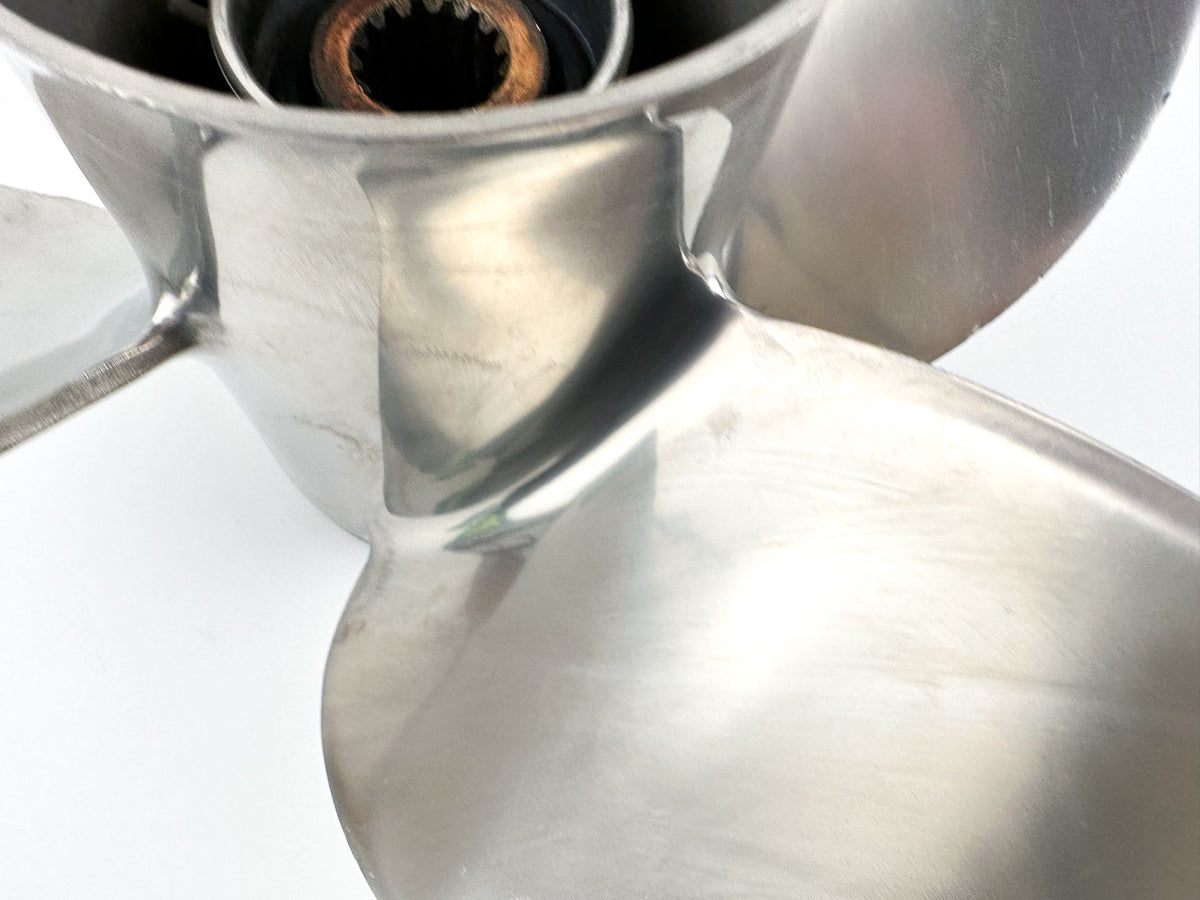 Solas Stainless Steel 4 Blade Propeller Prop 14 1/4" X 17P Right Hand