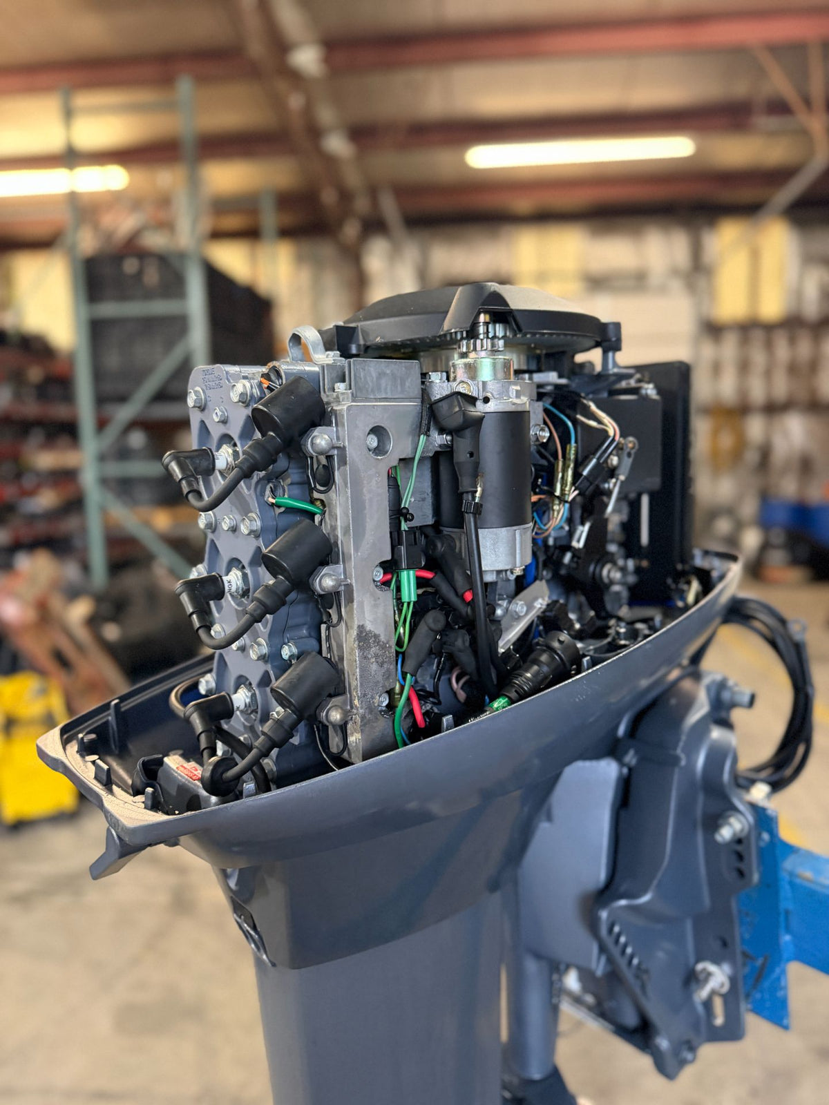 2007 Yamaha 50HP 2 Stroke Outboard Engine With 20" Shaft - Fresh Water