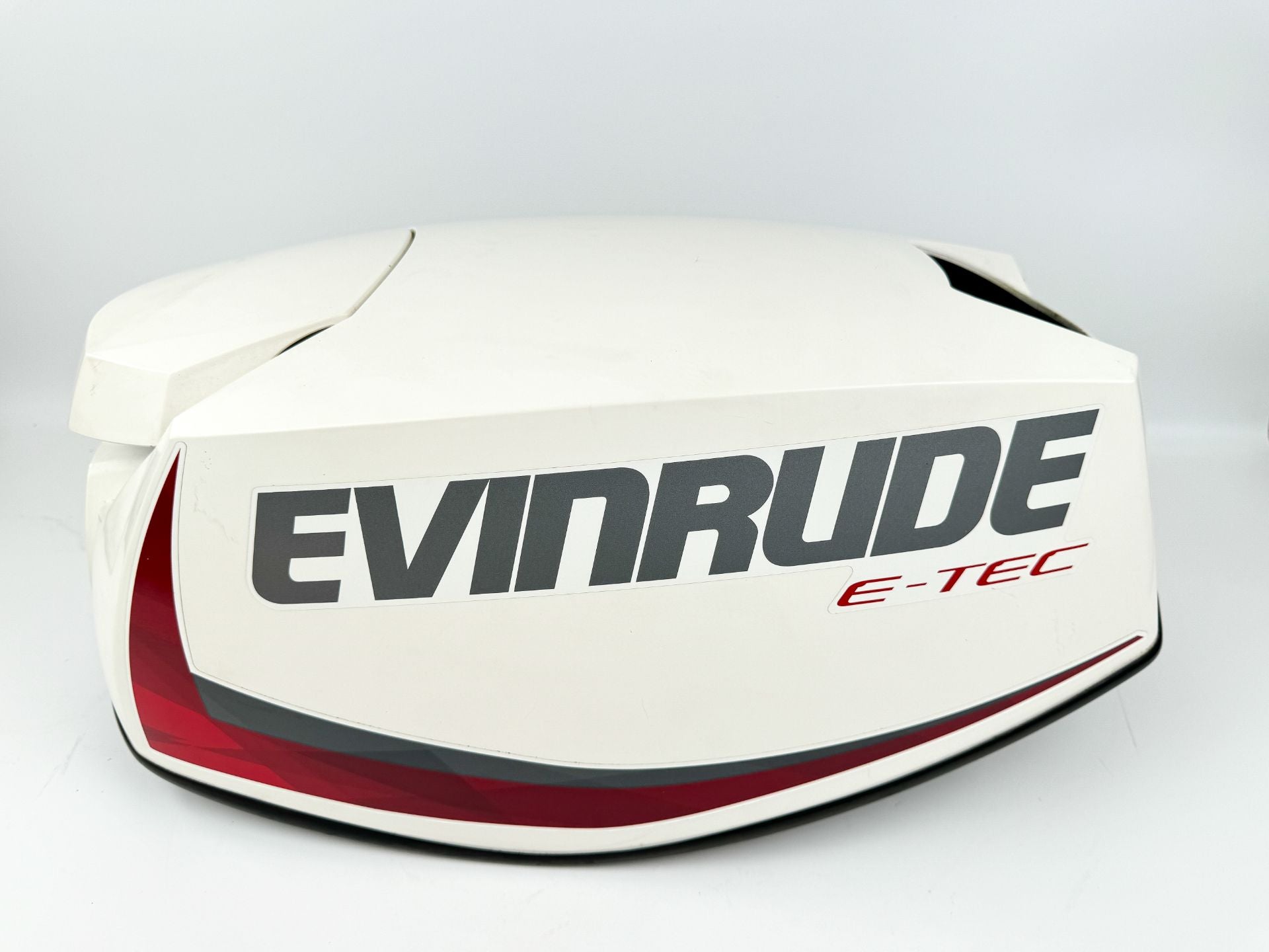 2015 Evinrude 30 HP 2 Stroke Outboard Top Cowling White 0285826 OEM