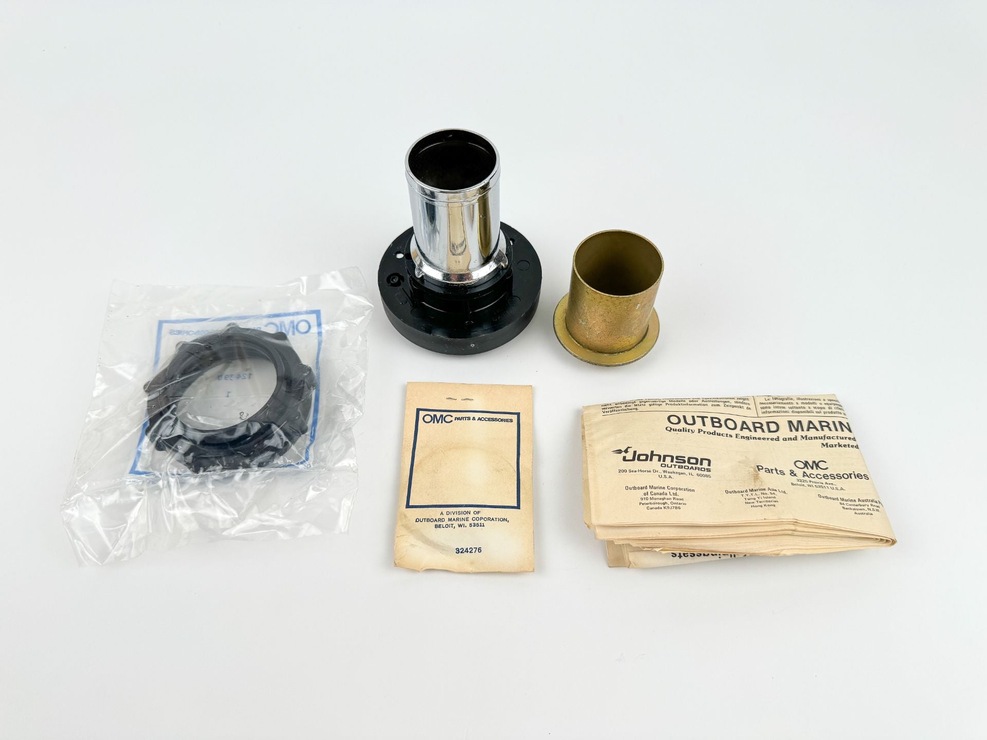 OMC Johnson Oil Fill Kit Assembly 176461