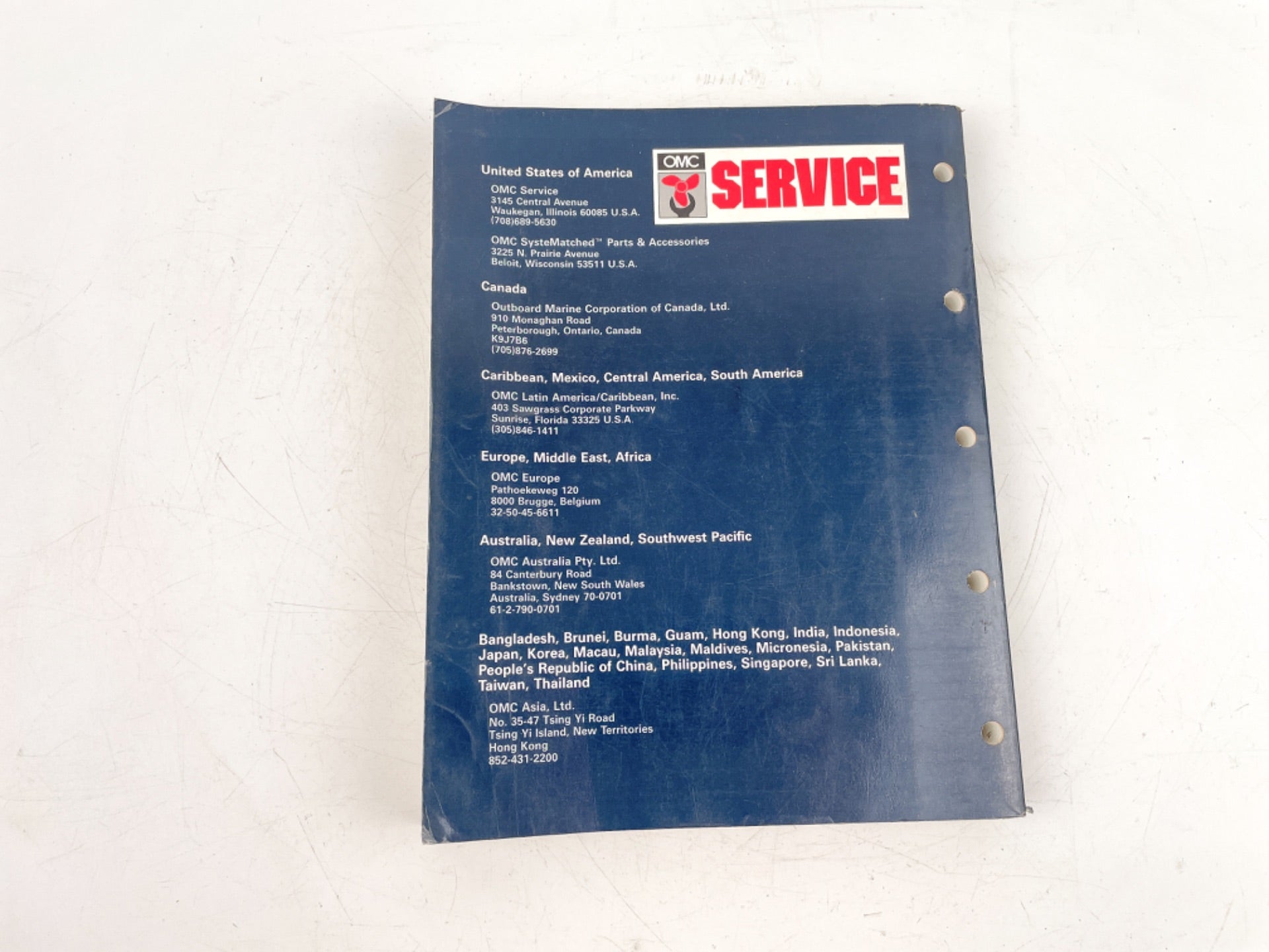 1991 OMC Johnson Evinrude "EN" 9.9 thru 30 HP Model Service Manual 508142