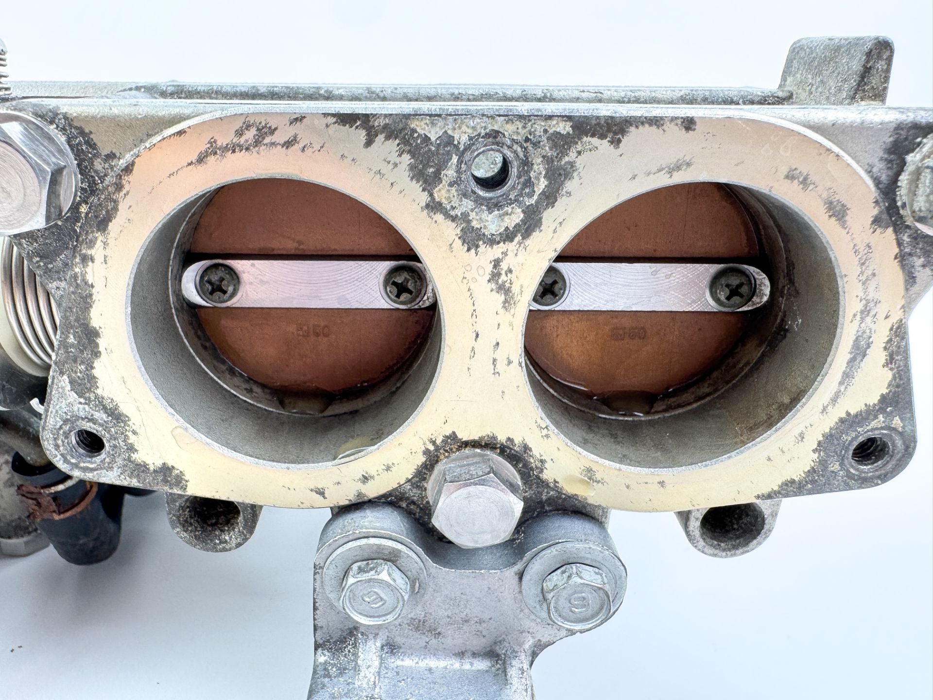 2003 Yamaha 115 HP 4 Stroke Outboard Intake Manifold & Throttle Body 68V-13751-01-00 OEM