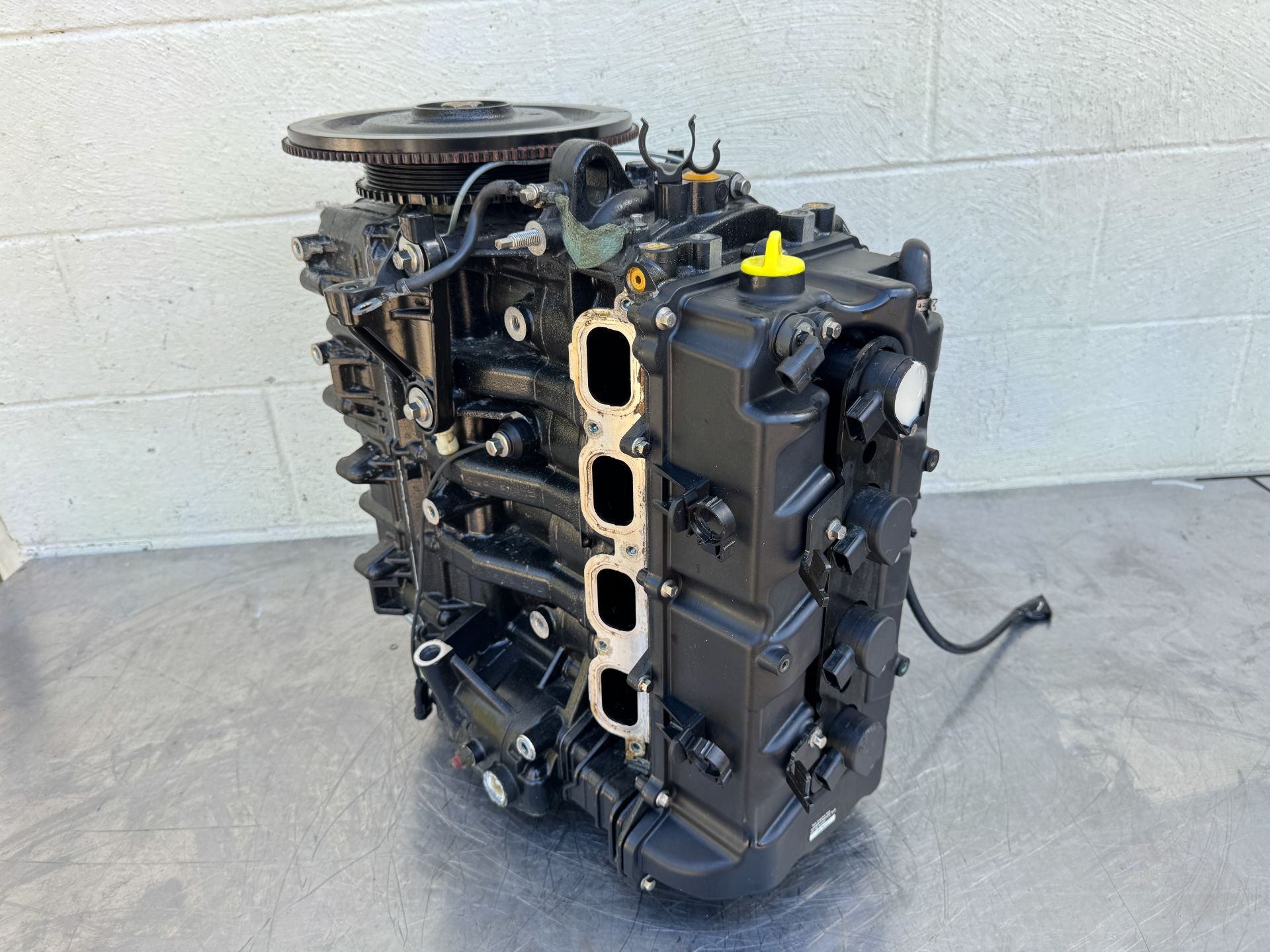 896499A07 Mercury Verado 135 150 175 200 HP L4 Powerhead Crankcase Long Block Assembly