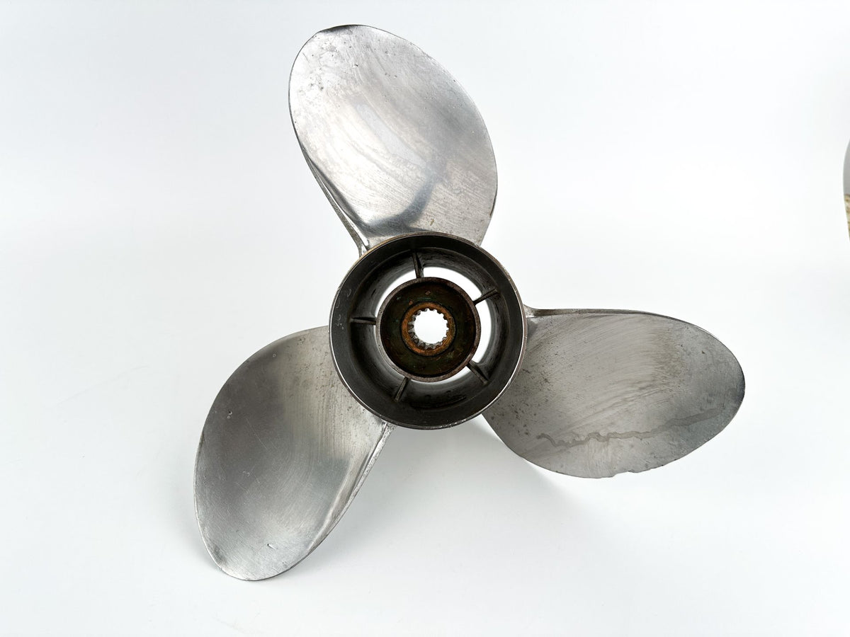 Suzuki Stainless Prop Propeller 3 x 14 x 19P Right Hand Rotation