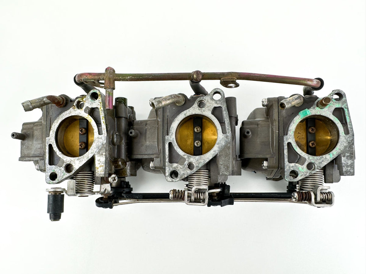 1996 Honda 50 HP 4 Stroke Outboard Carburetor Set 16101-ZW4-D23 OEM