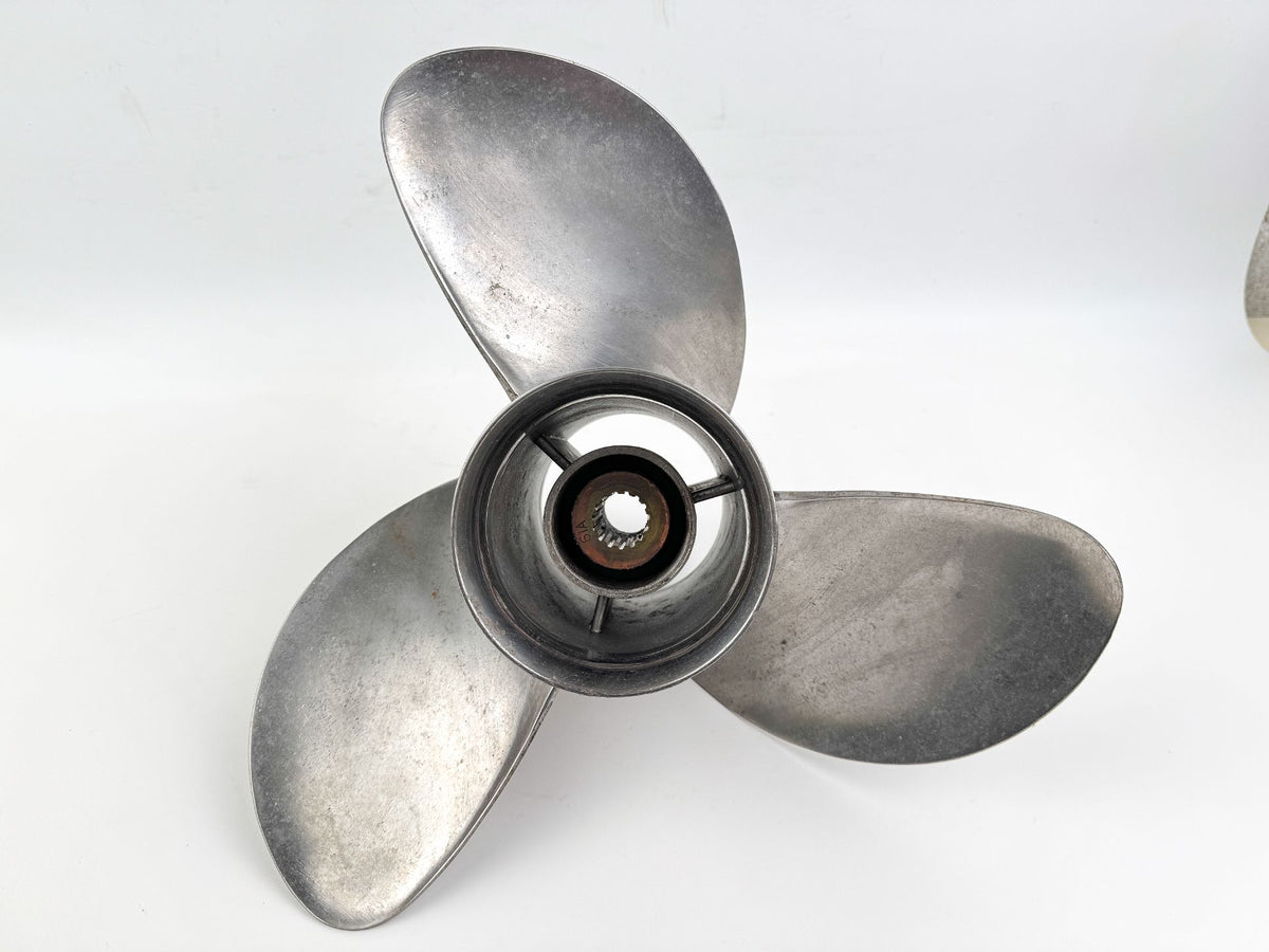 Yamaha Stainless Steel 3 Blade Prop Propeller 15 1/4" x 17P RH Standard