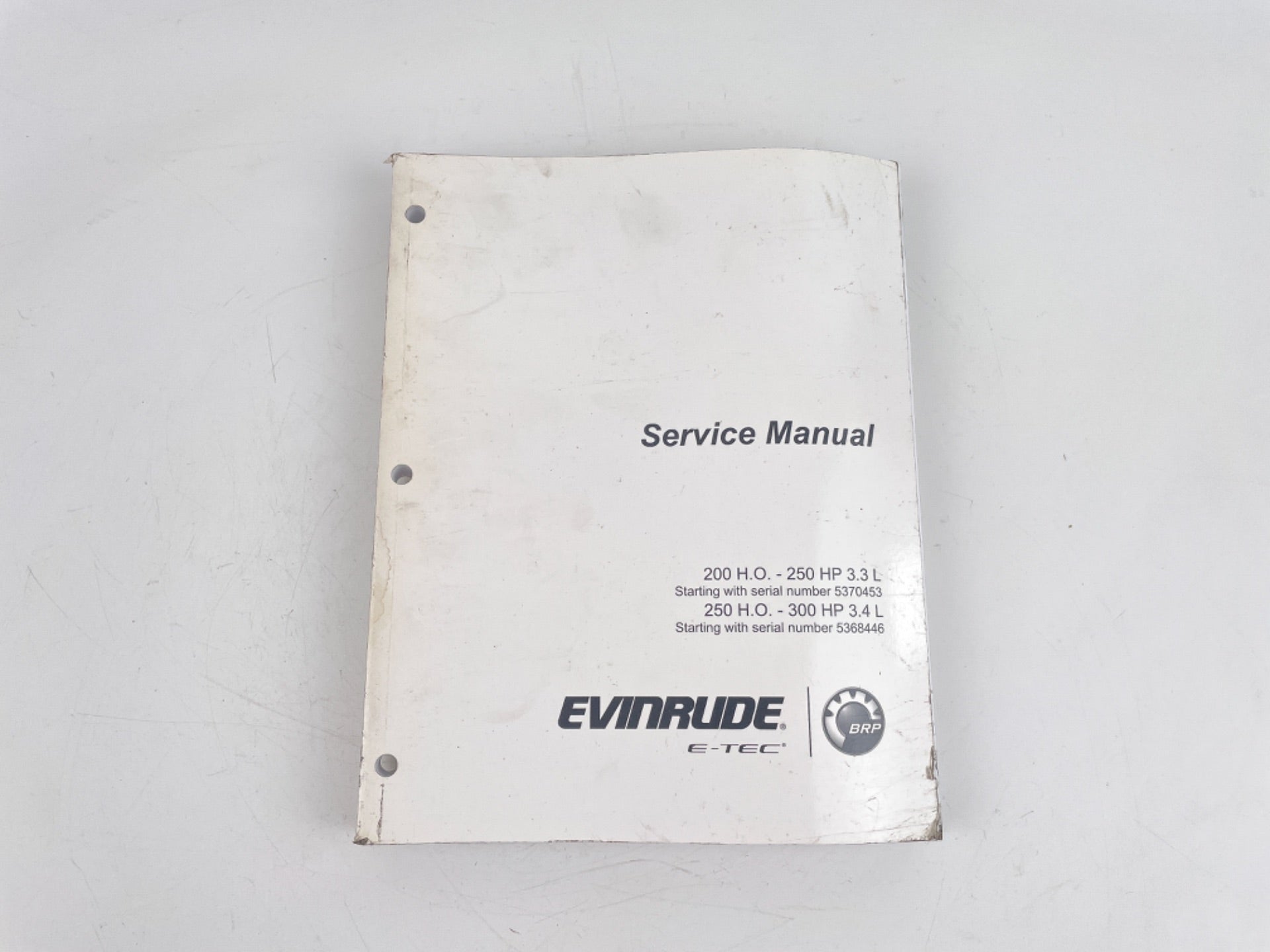 BRP Evinrude Outboard Service Repair Manual E-Tec 200-300 HP 2017 5010283