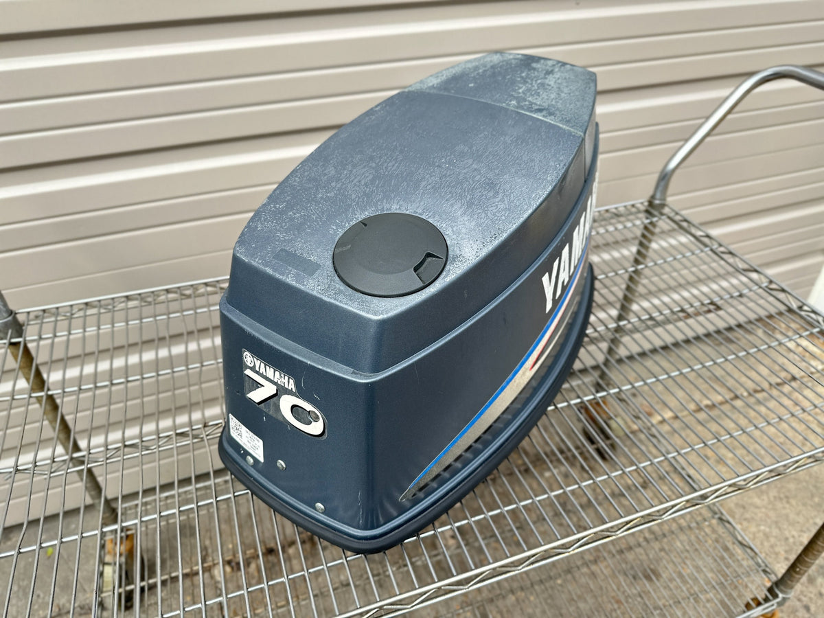 2000-2008 Yamaha 70HP 2 Stroke Outboard Top Cover Cowling Hood