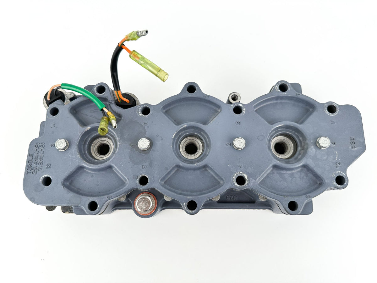 2002 Yamaha 50 HP 2 Stroke Outboard Cylinder Head 63D-11111-00-1S OEM