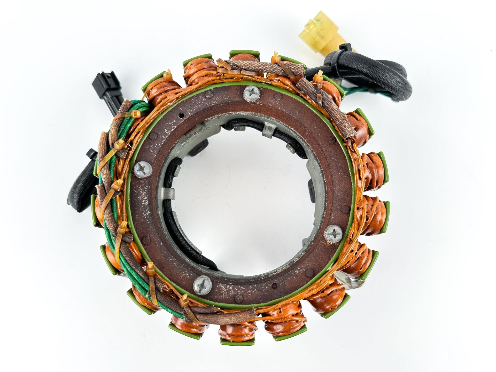 2004 Yamaha 225 HP 4 Stroke Outboard Coil Pulser Base Stator Assembly 69J-81460-01-00 OEM